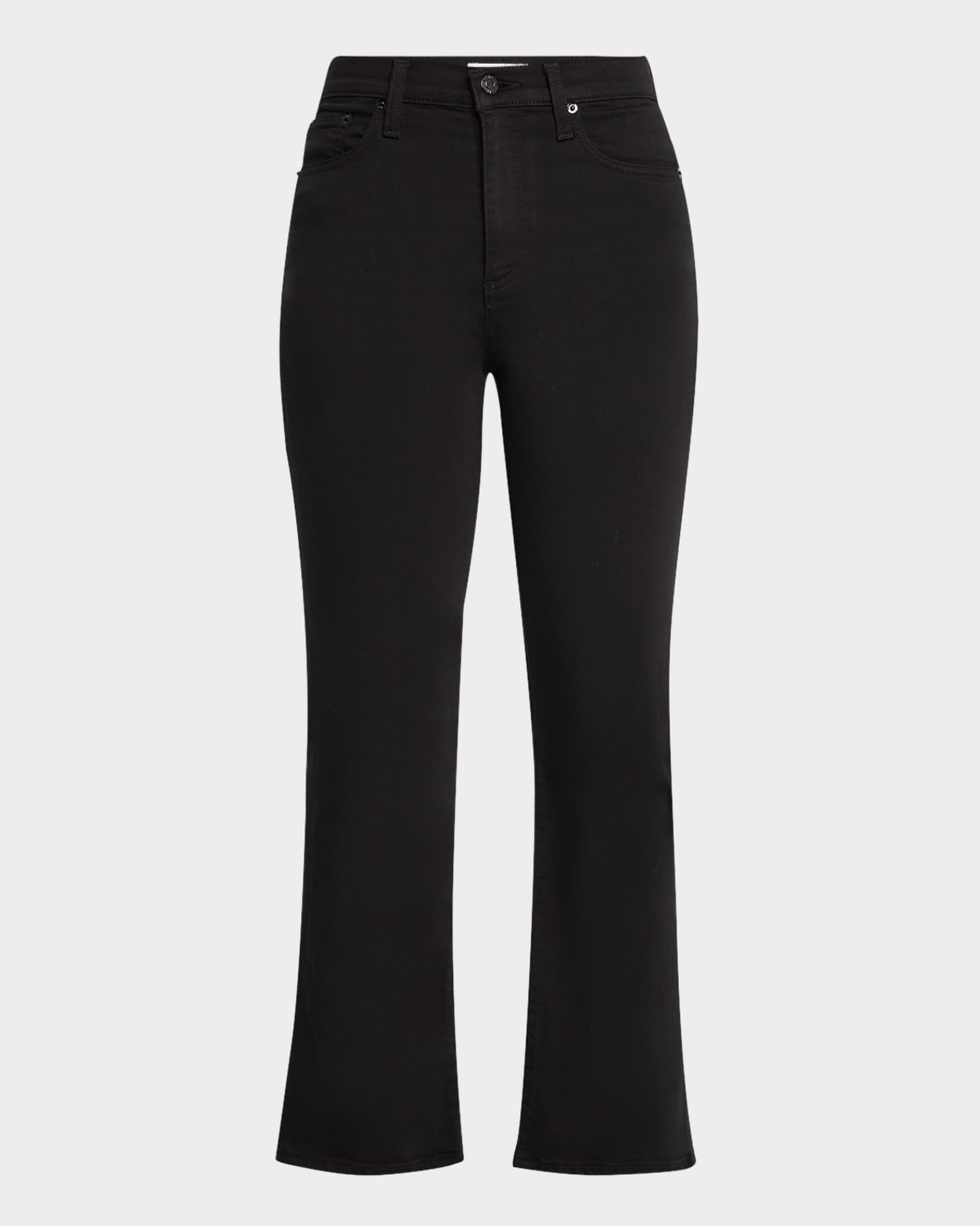 Lennon High-Rise Crop Bootcut Jeans 0