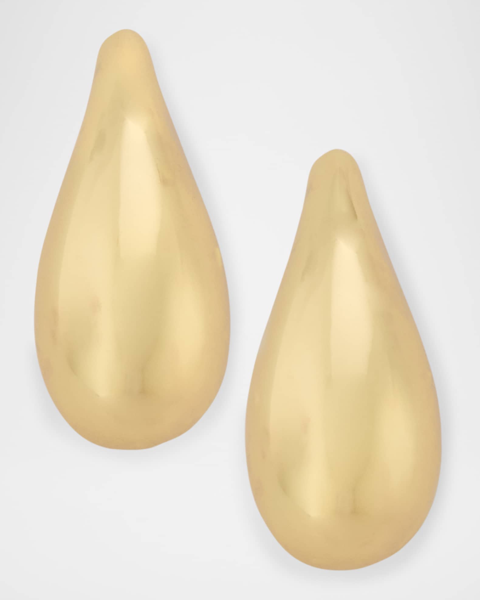 Ella Gold-Plated Crystal Teardrop Earrings 0