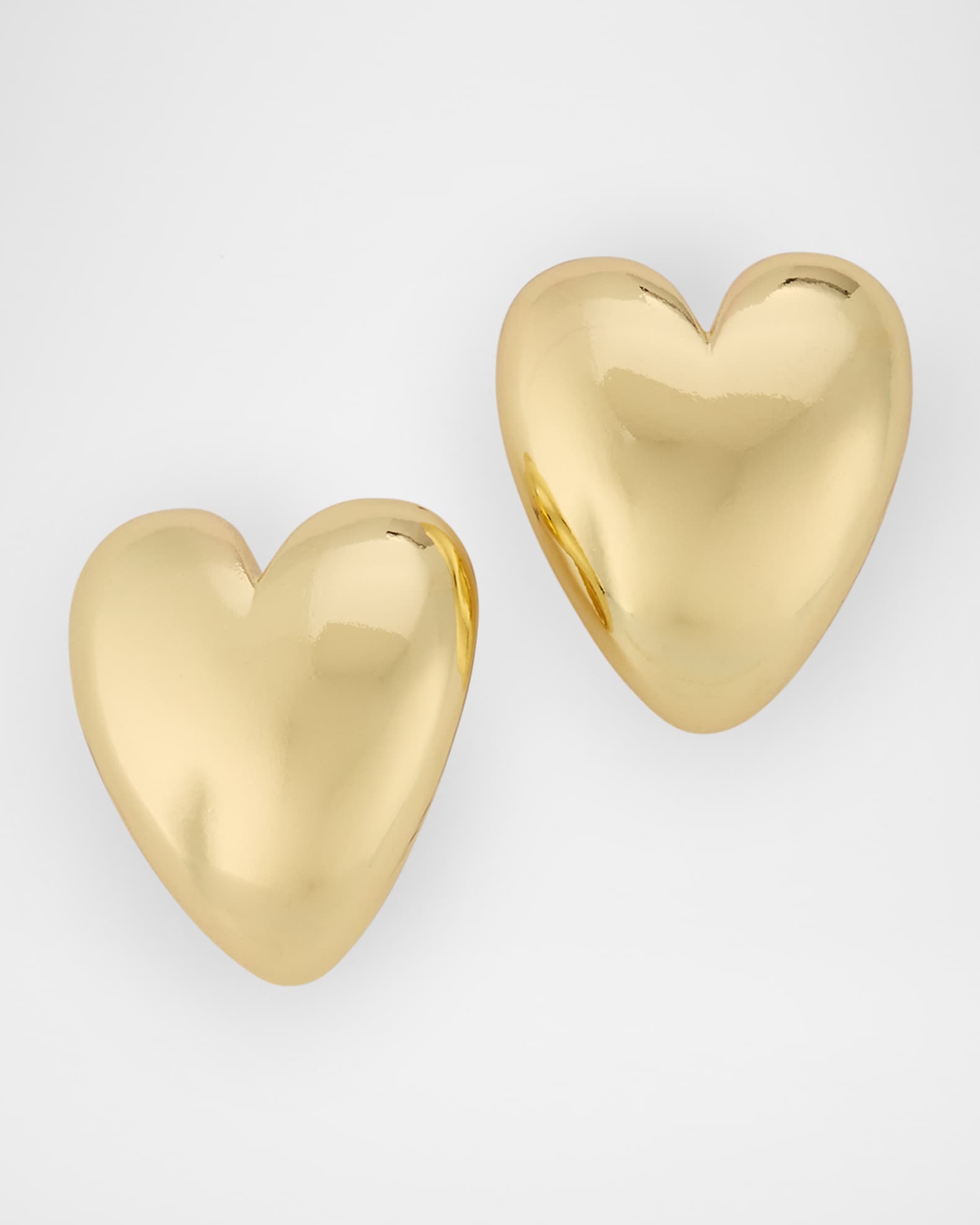 Heart Huggie Earrings, Large 0