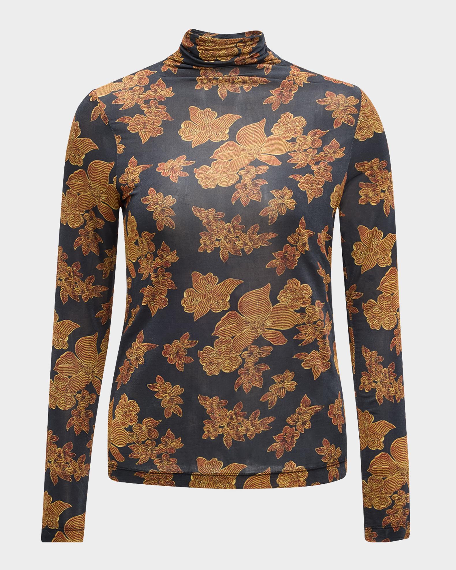 Ulla O Neck Knit Pullover - Burnt Orange main image 1