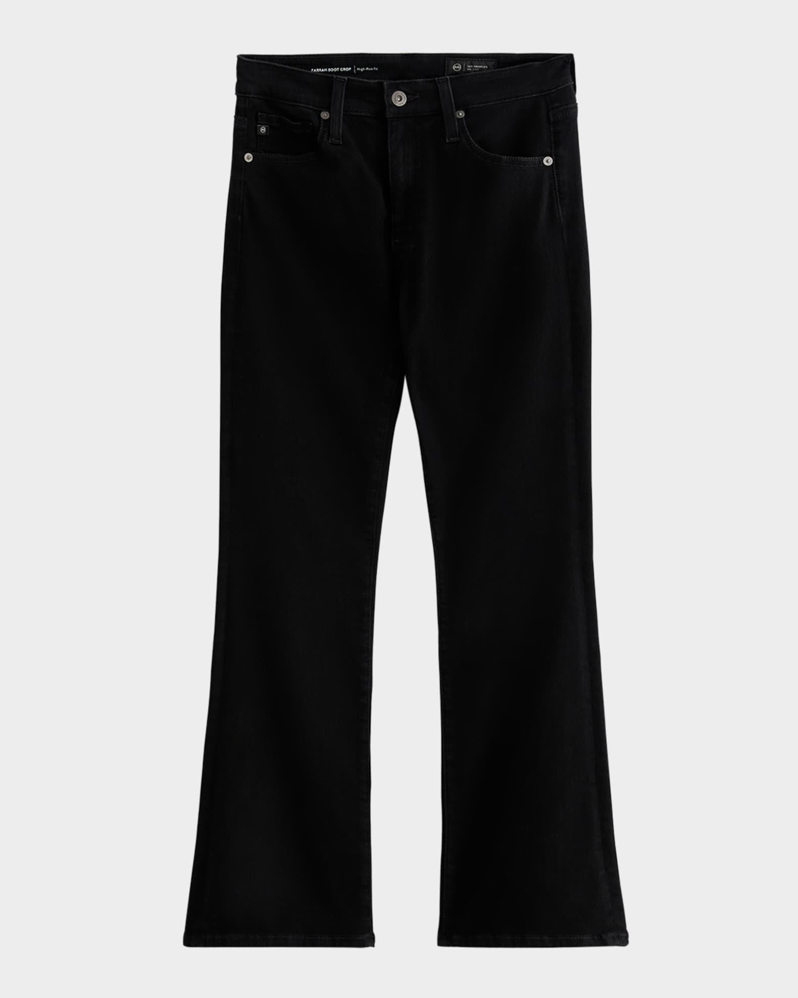Farrah Cropped Bootcut Jeans 0