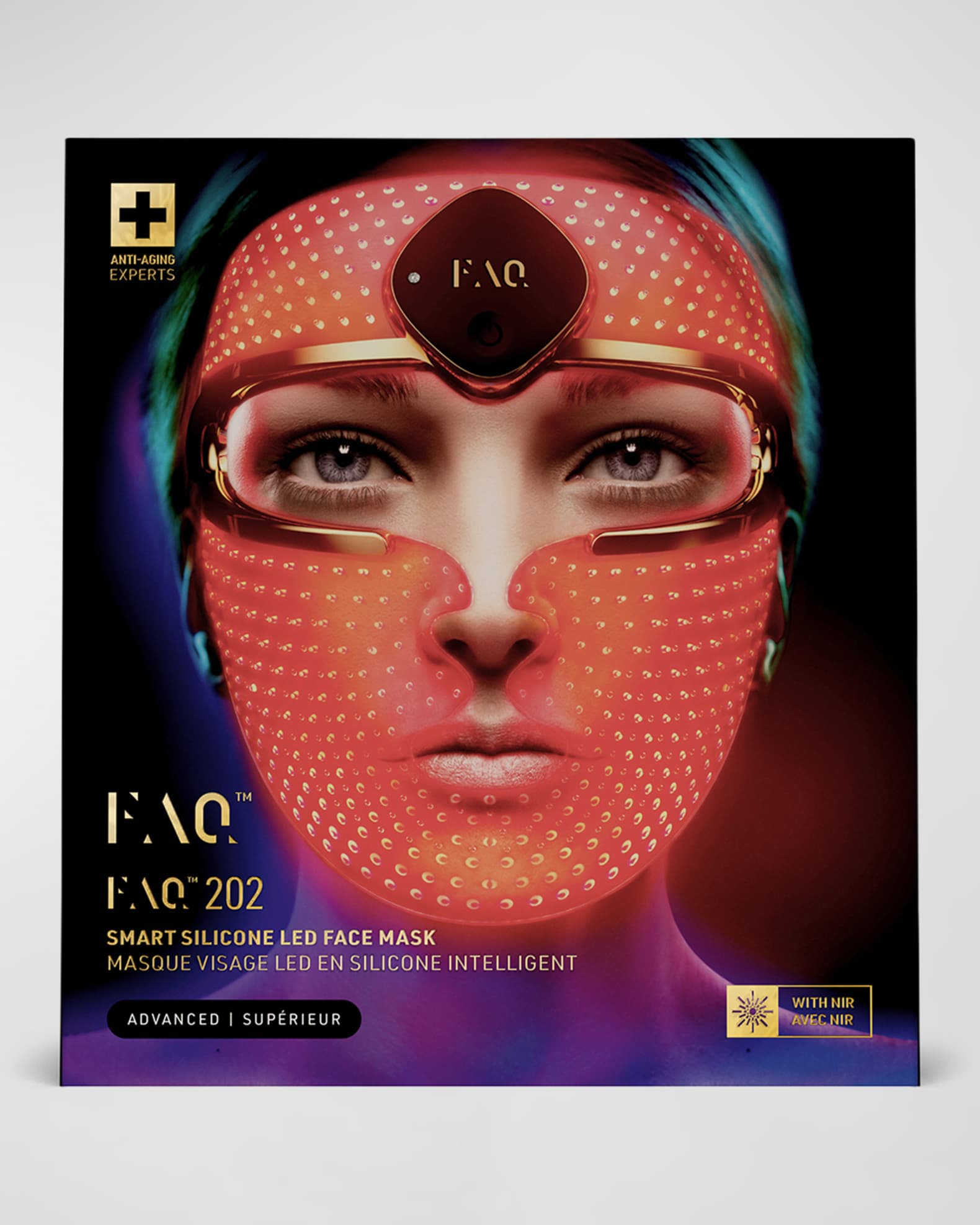 FAQ 202 Wireless Silicone LED Face Mask 1
