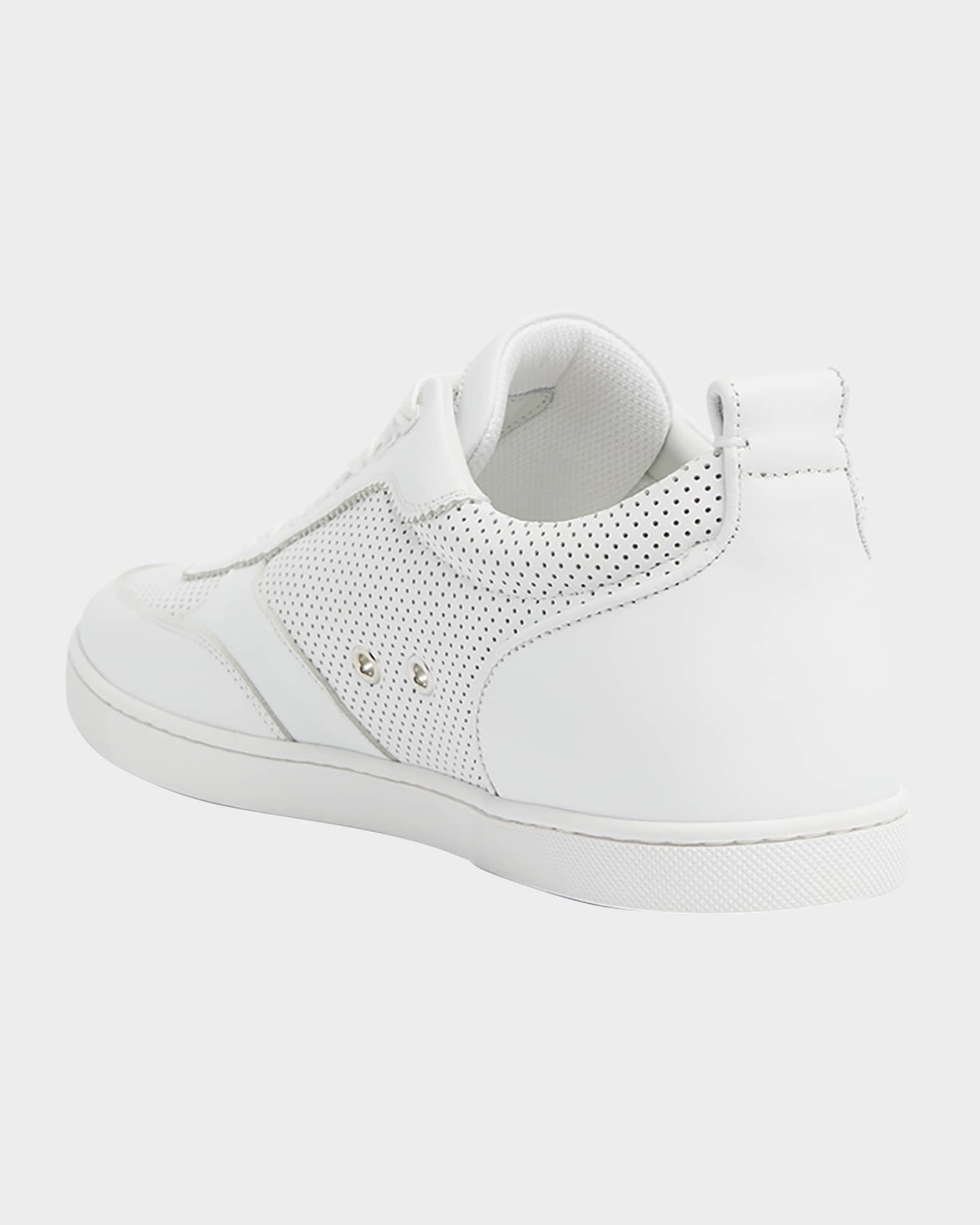 Christian Louboutin Men's Tutti Rui Leather Low-Top Sneakers