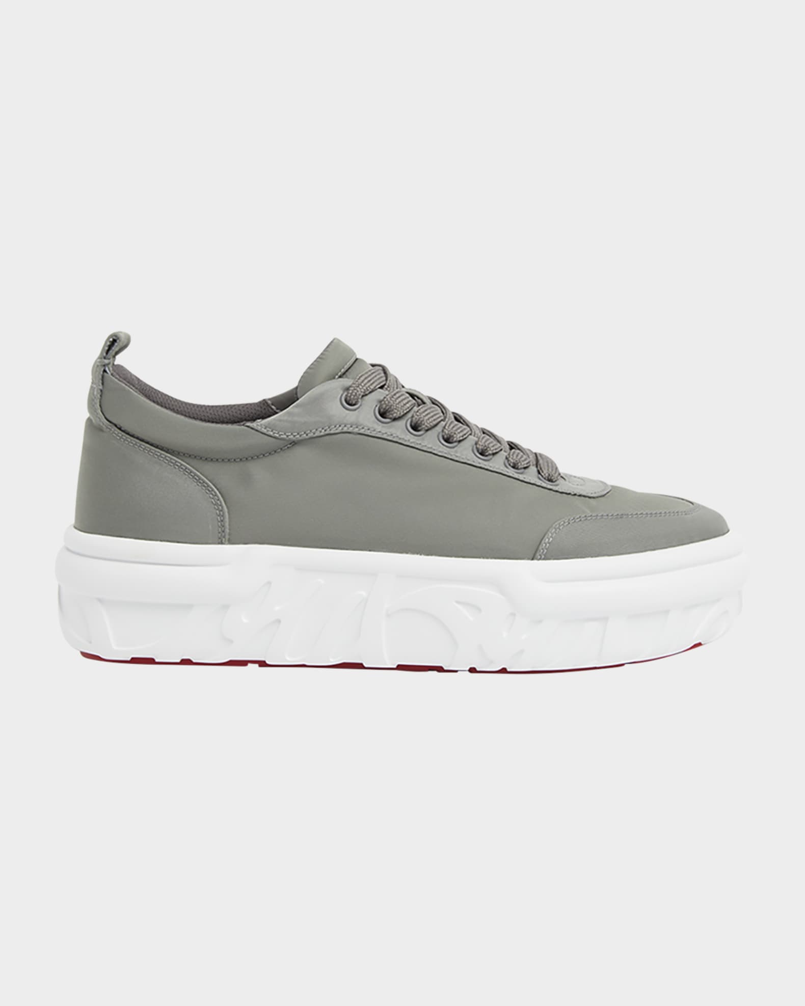 Men's Choukario Nylon Platform Sneakers 0