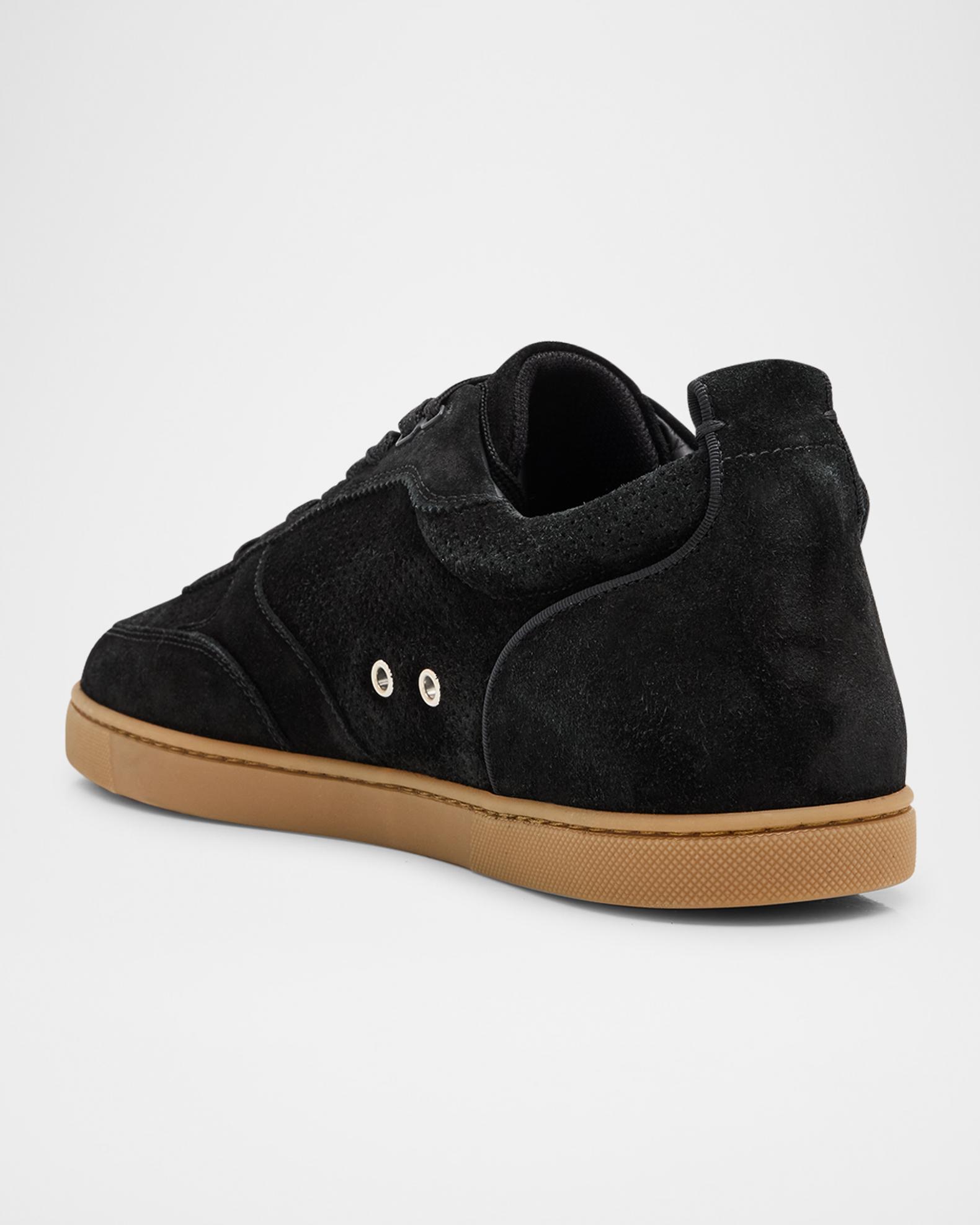 Christian Louboutin Tutti Rui Suede Men\'s Sneaker Forest Green Size 46 Christian Louboutin Green Casual Shoes for Men for sale - eBay main image 3