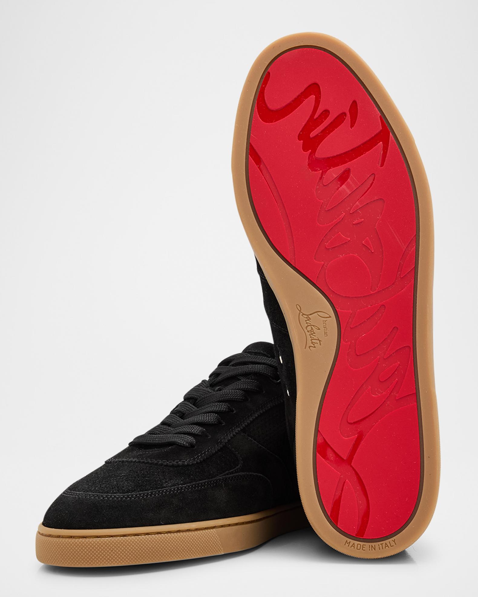 Christian Louboutin Tutti Rui Suede Men\'s Sneaker Forest Green Size 46 Christian Louboutin Green Casual Shoes for Men for sale - eBay main image 2
