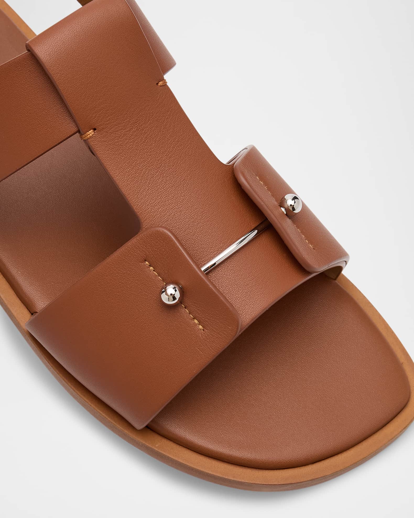 Christian Louboutin Men's Chambeliss Leather Sandals
