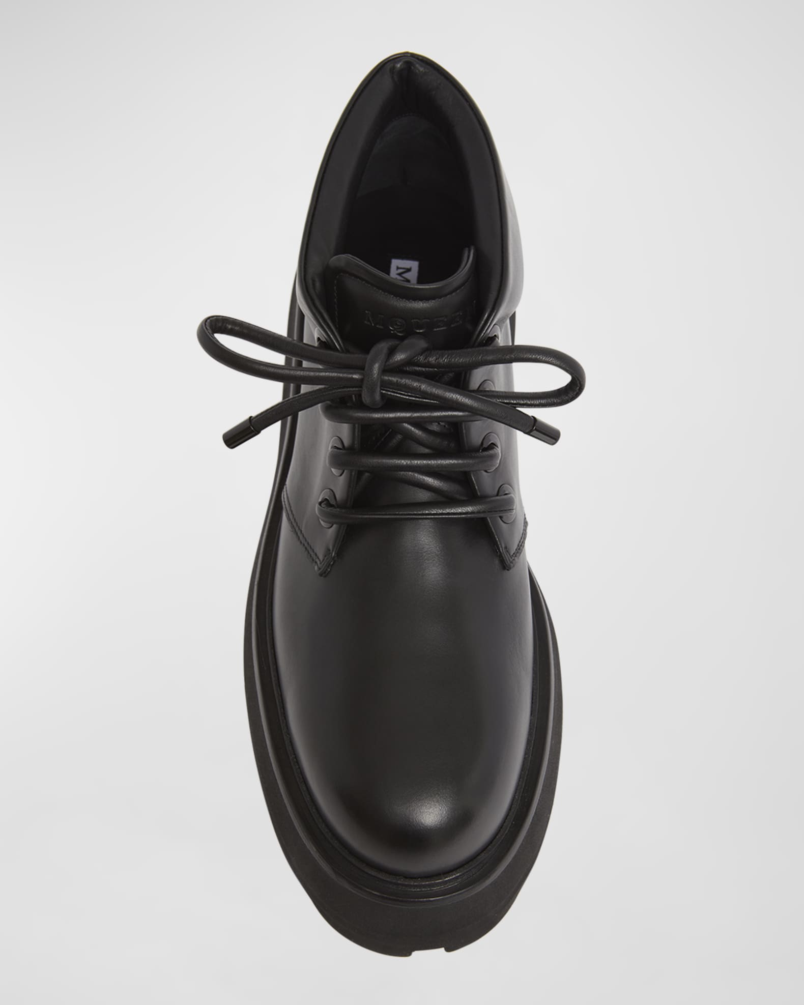 Alexander McQueen Men s Sofa Platform Lug Sole Derby Shoes Neiman Marcus