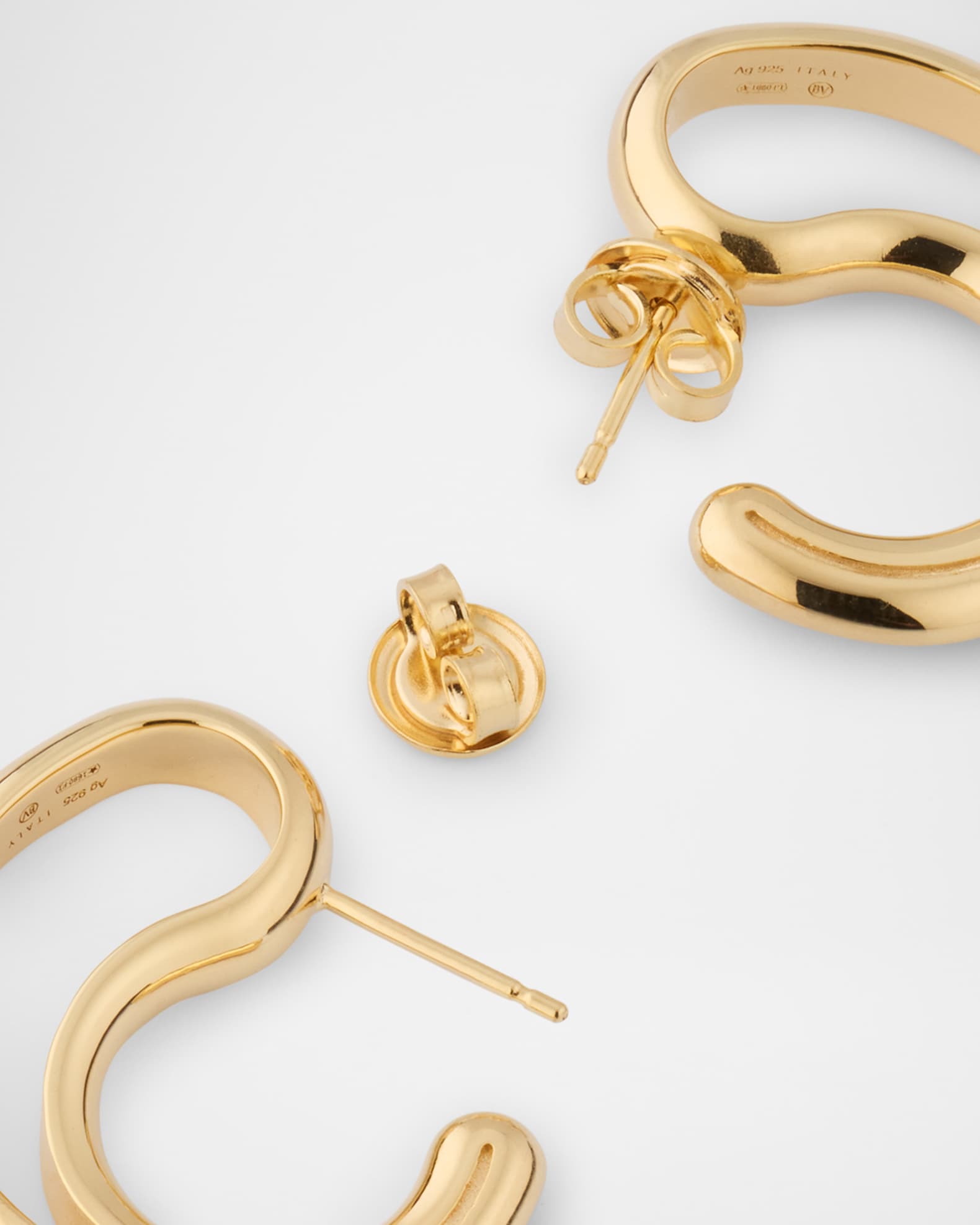 ピアス BOTTEGA VENETA FRILLS SMALL EARRINGS Bottega Veneta Frills Small Earrings | Neiman Marcus