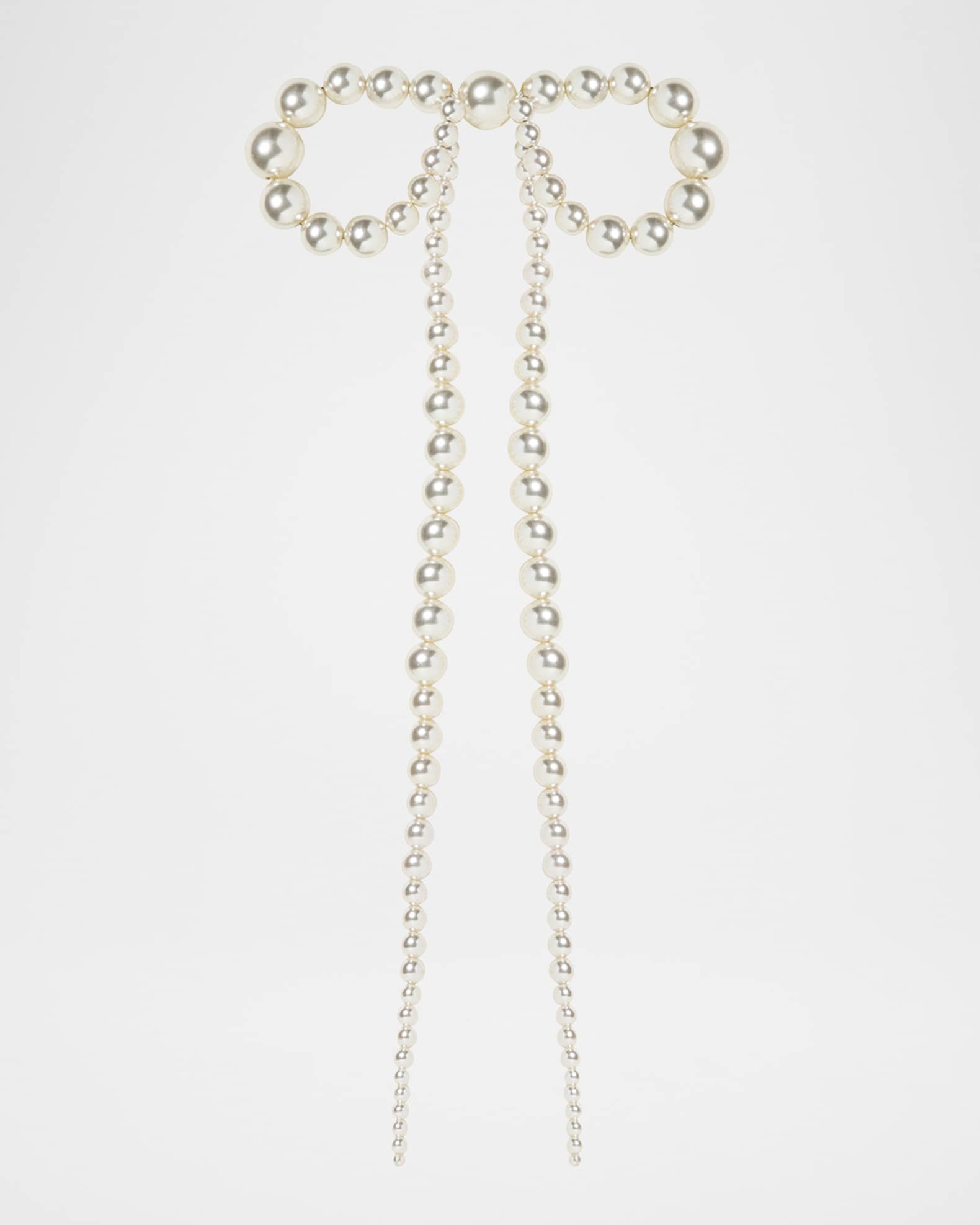 Jennifer Behr Presley Beaded Bow Barrette | Neiman Marcus