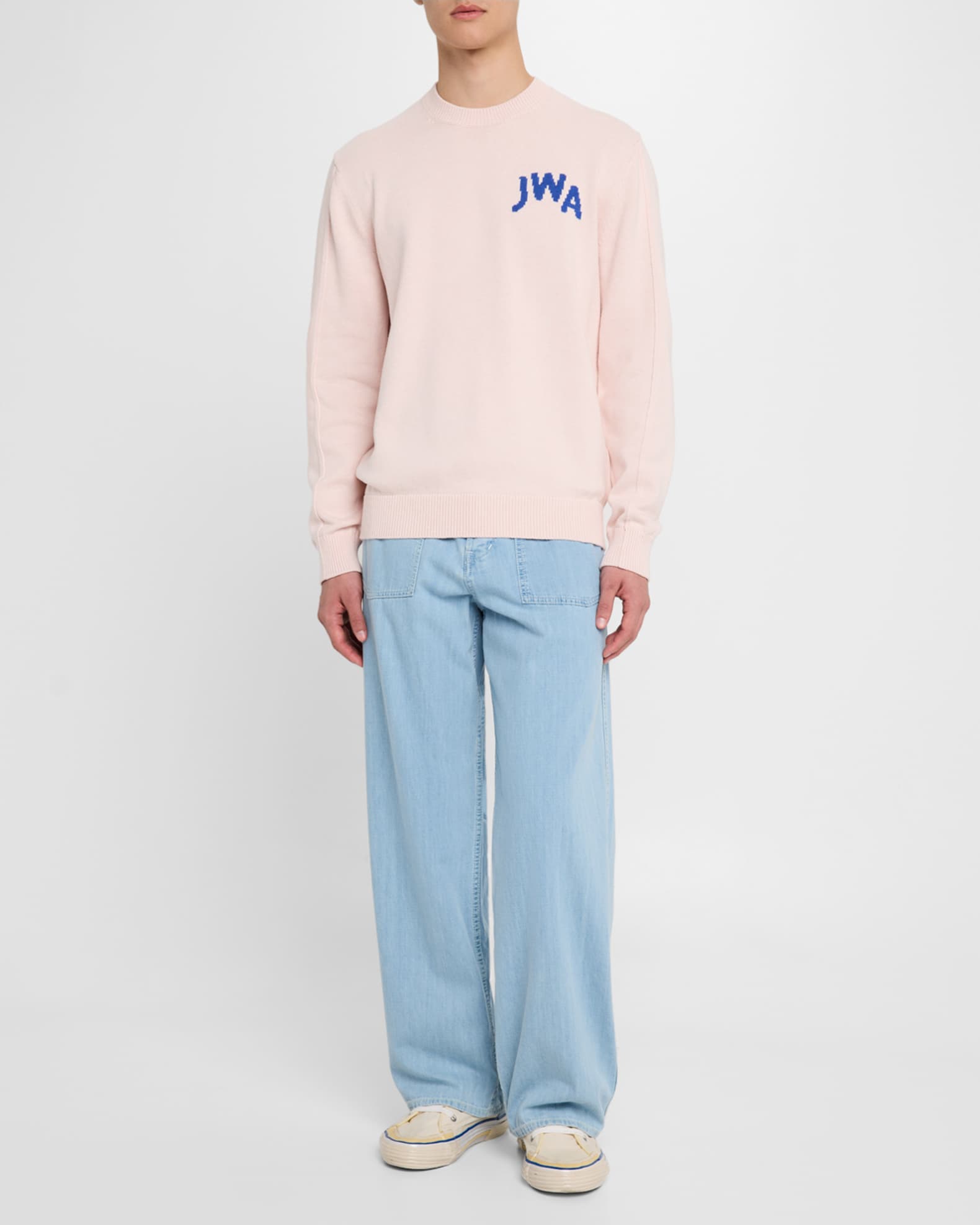 Men's JWA Cotton-Cashmere Sweater 1