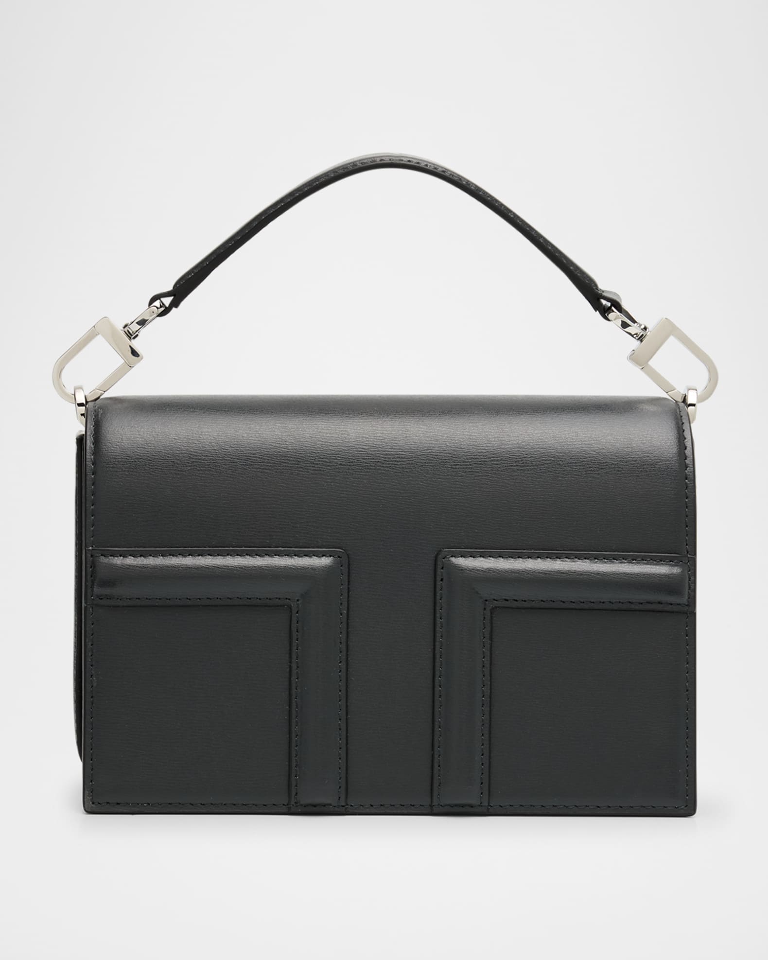 Toteme Mini T Flap Leather Clutch Bag Neiman Marcus