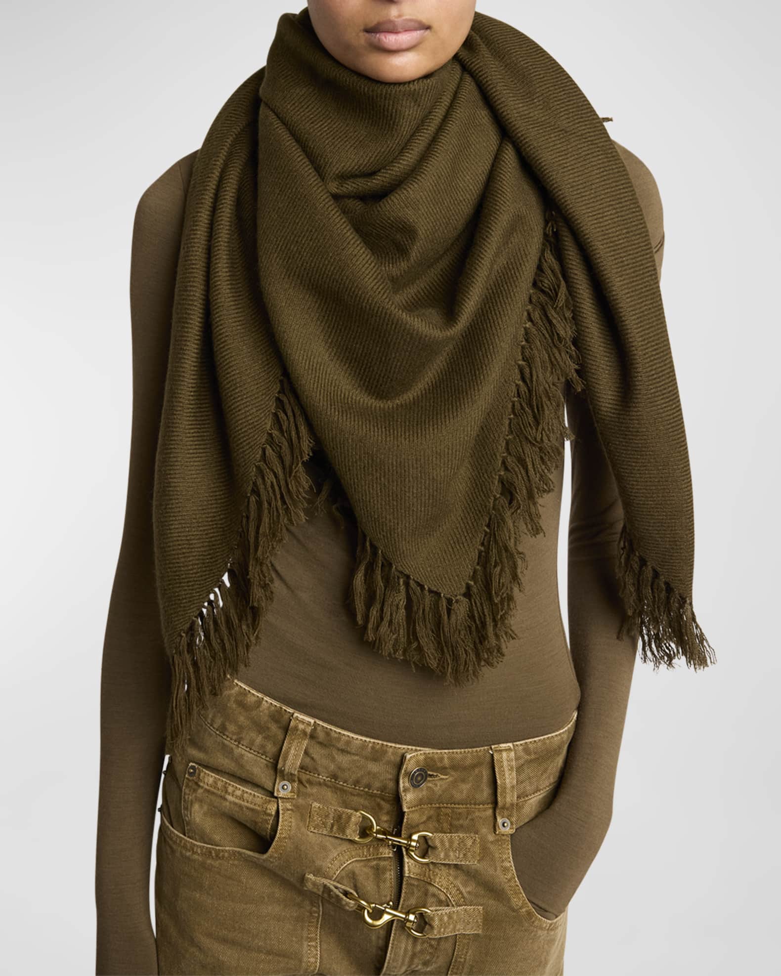 Isabel Marant Zila Cashmere Blend Scarf Neiman Marcus