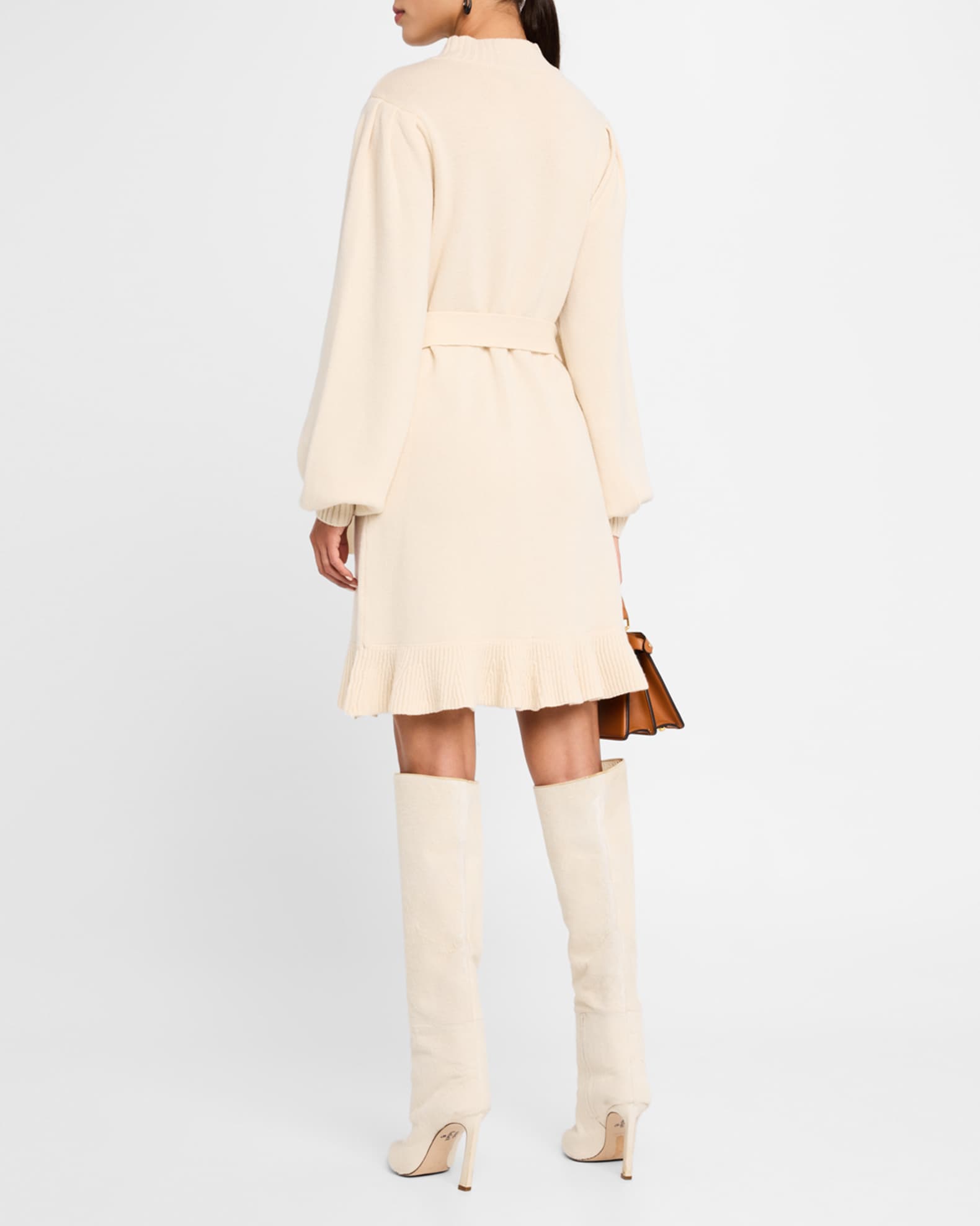 PAIGE Julita Belted Sweater Dress | Neiman Marcus