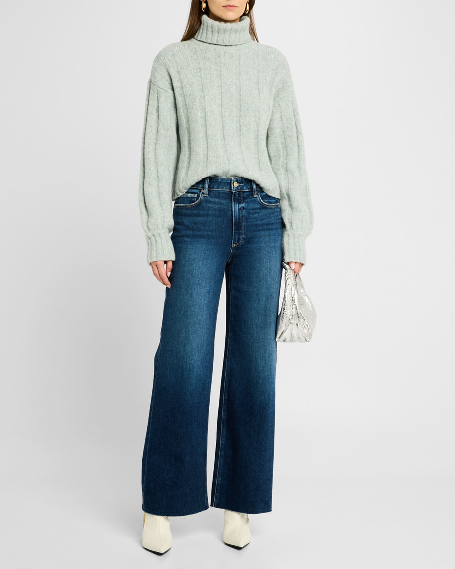 Anessa Raw Hem Jeans 1