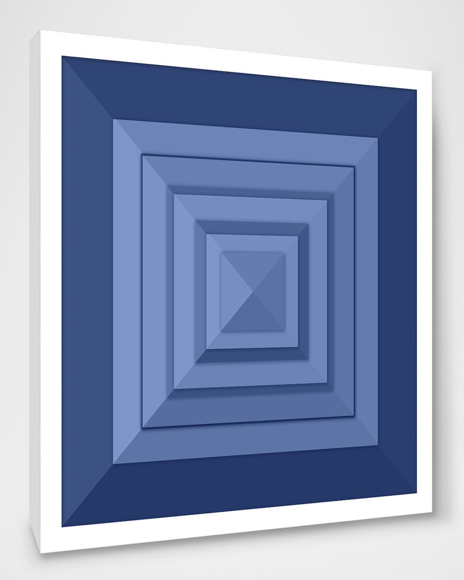 "Ombre Layers" Framed Giclee 1
