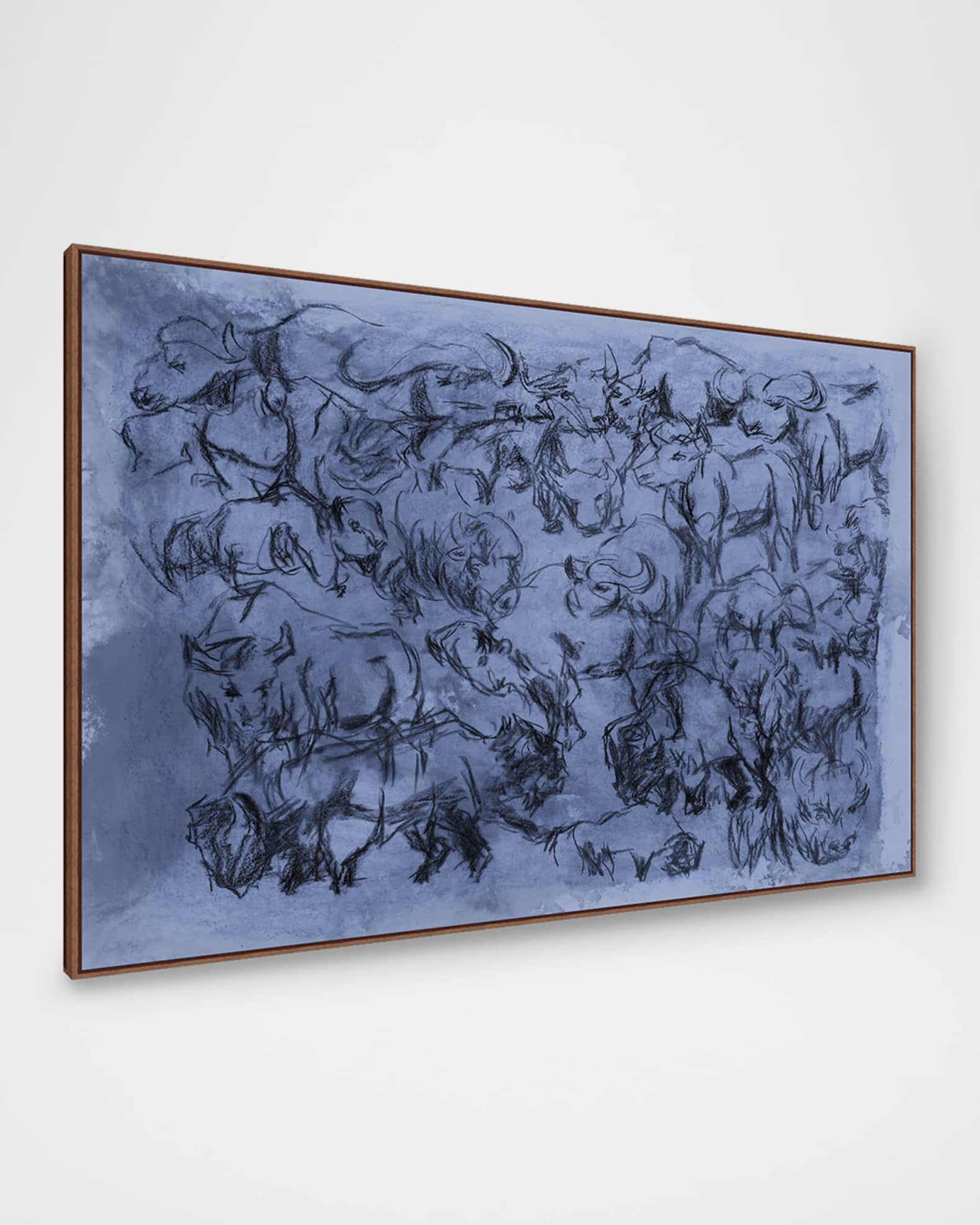 "Obstinacy of Buffalo" Framed Giclee 1