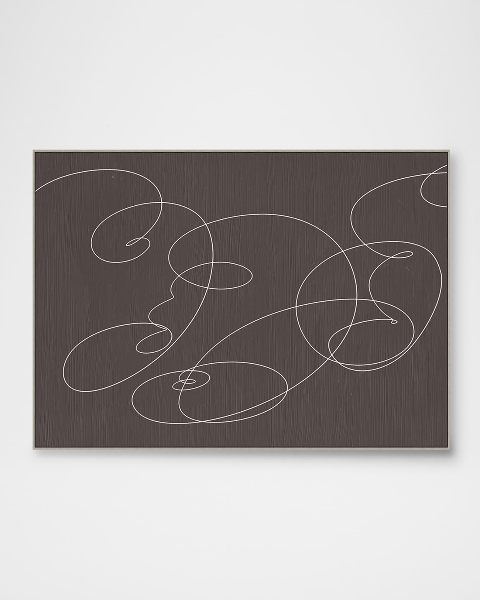 "Expressionist Exercise" Framed Giclee Wall Art 0