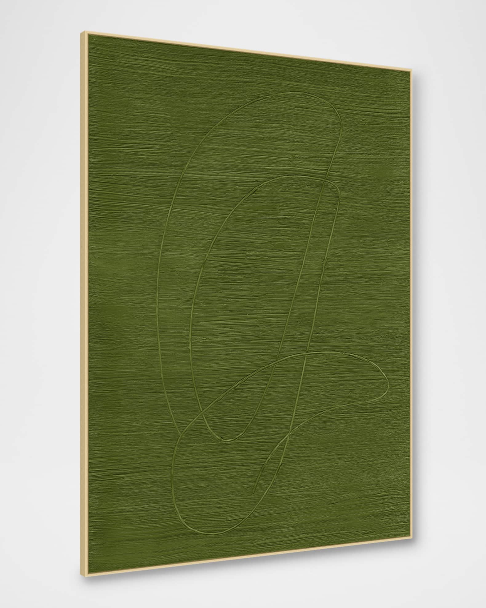 "Lichen Doodle" Framed Giclee Wall Art 1