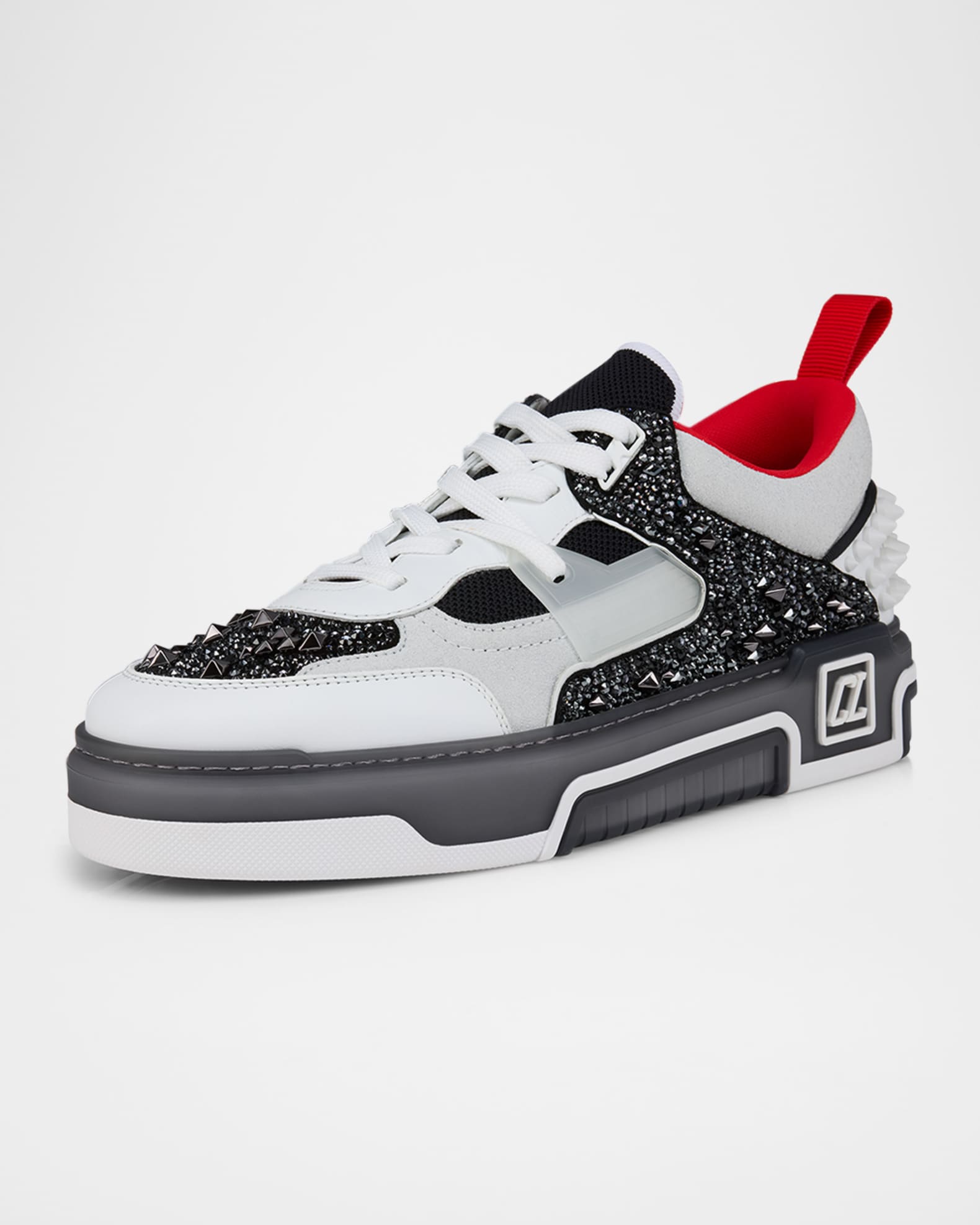Christian Louboutin Men's Astroloubi Strass Eternity Low-Top Christian Louboutin Men's Astroloubi Strass Eternity Low-Top