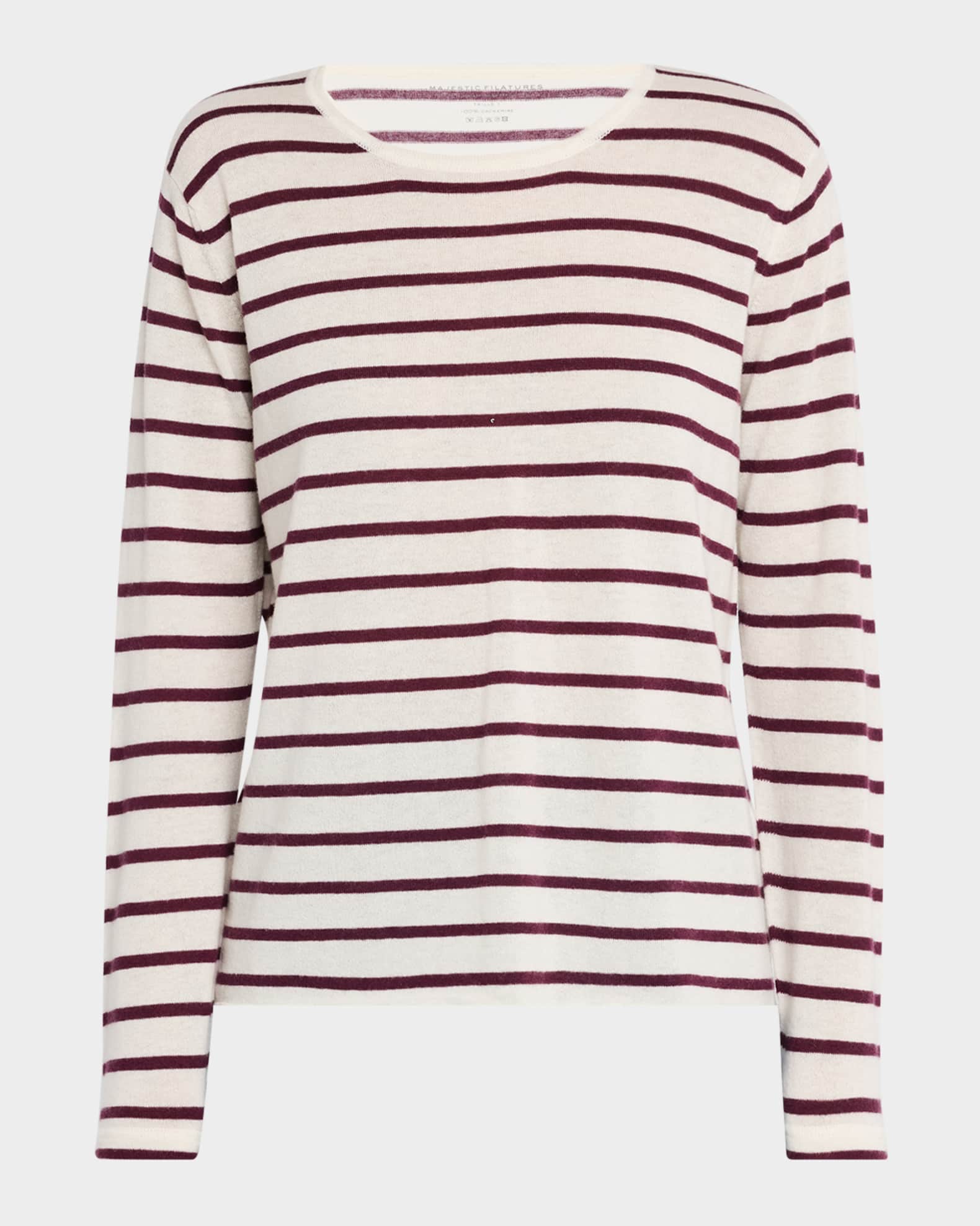 Machine washable cashmere sweater top
