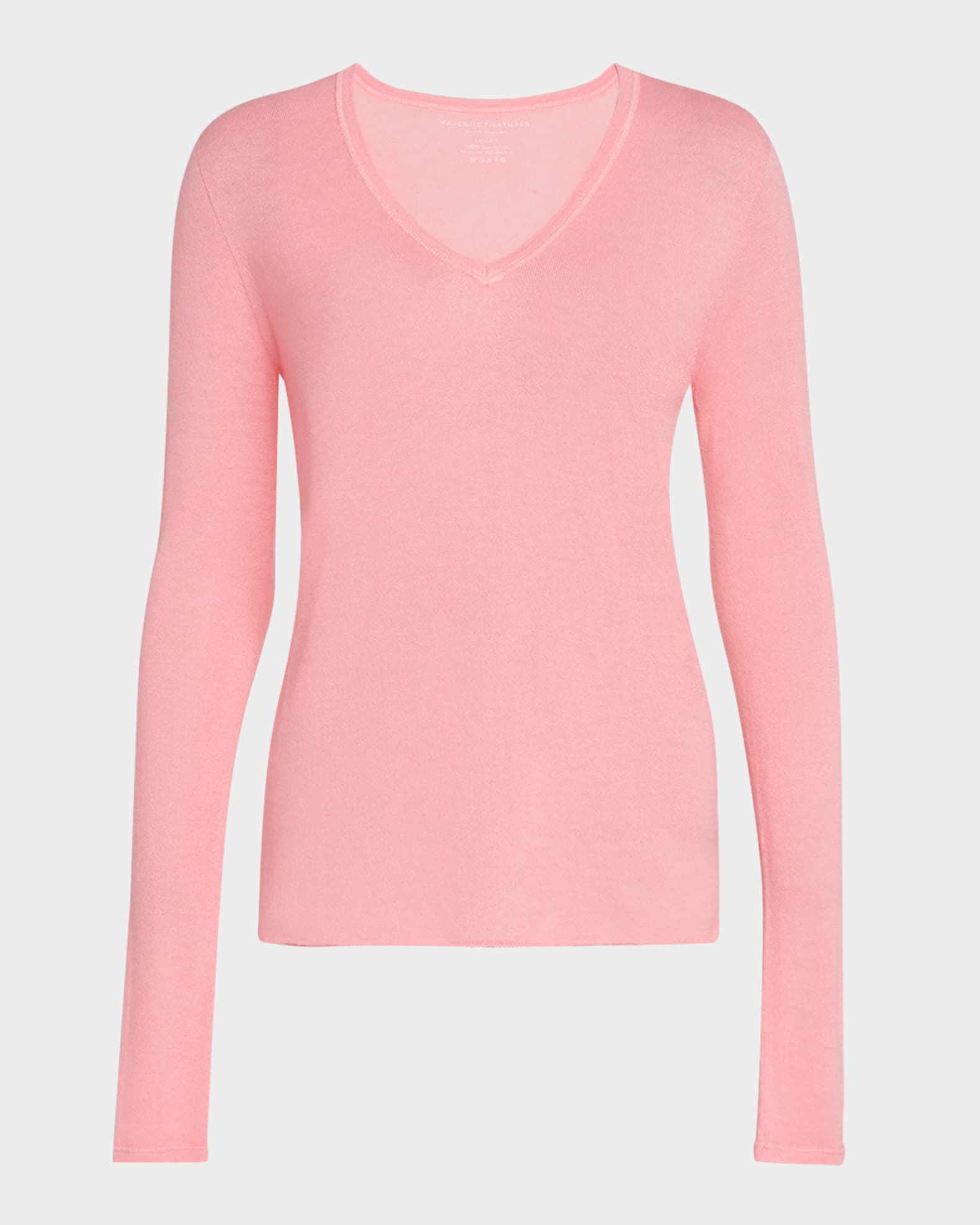 Machine Washable Cashmere V-Neck Pullover 0