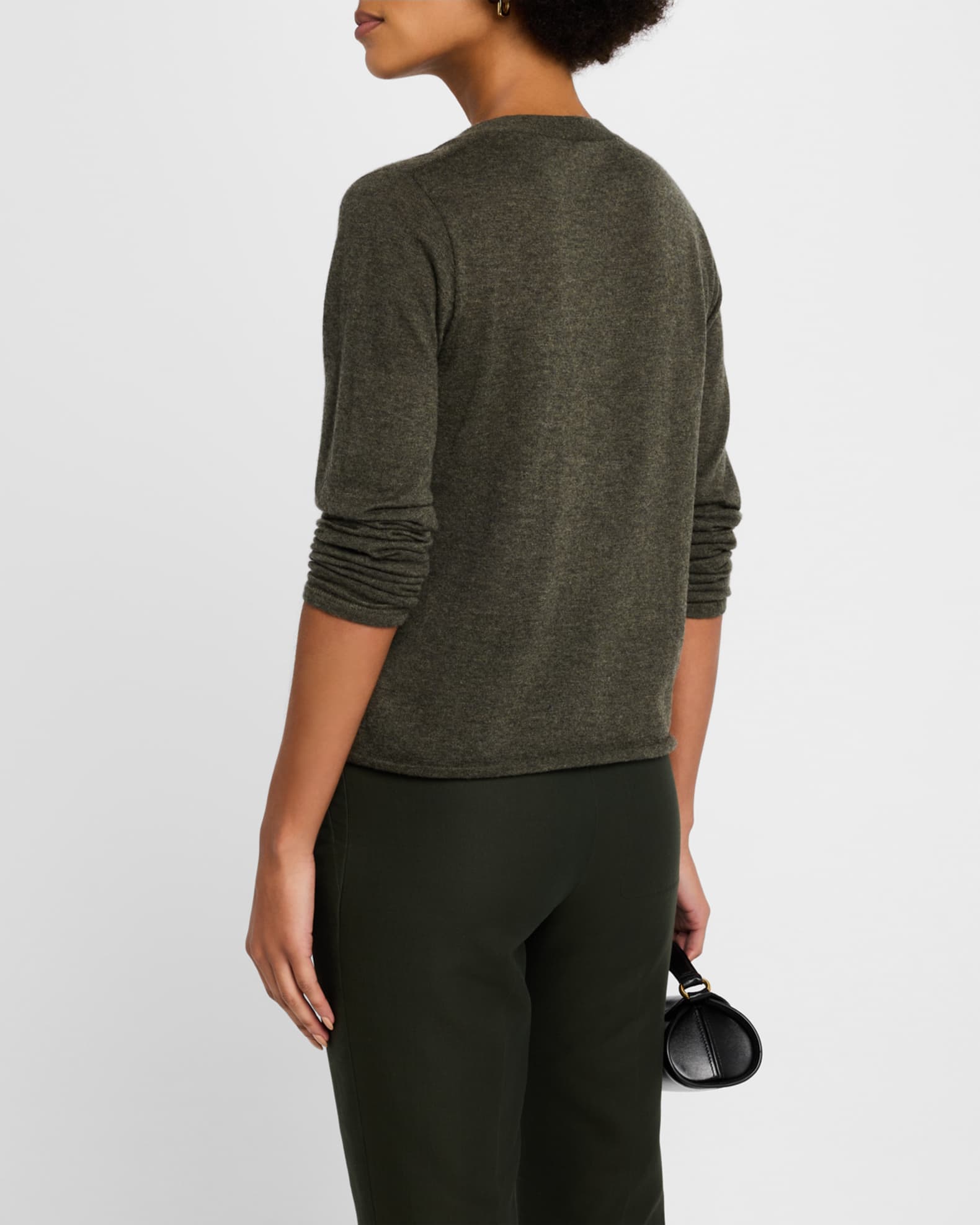 Machine washable cashmere top