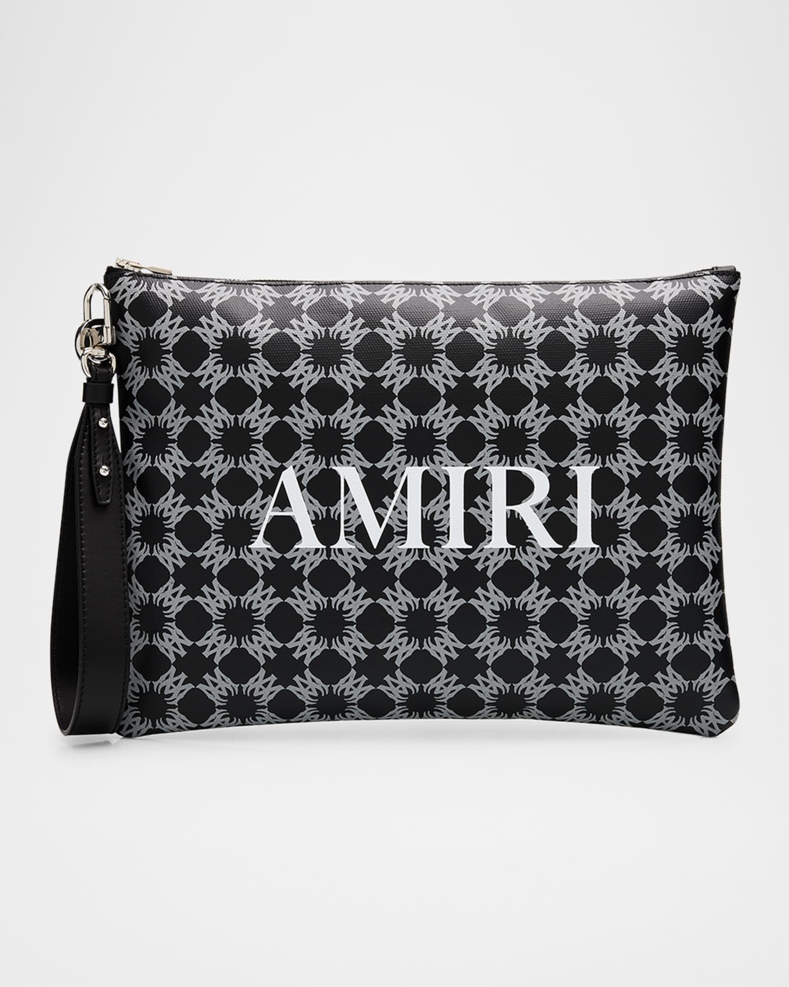Amiri Men's MA Quad Large Zip Pouch with Strap | Neiman Marcus