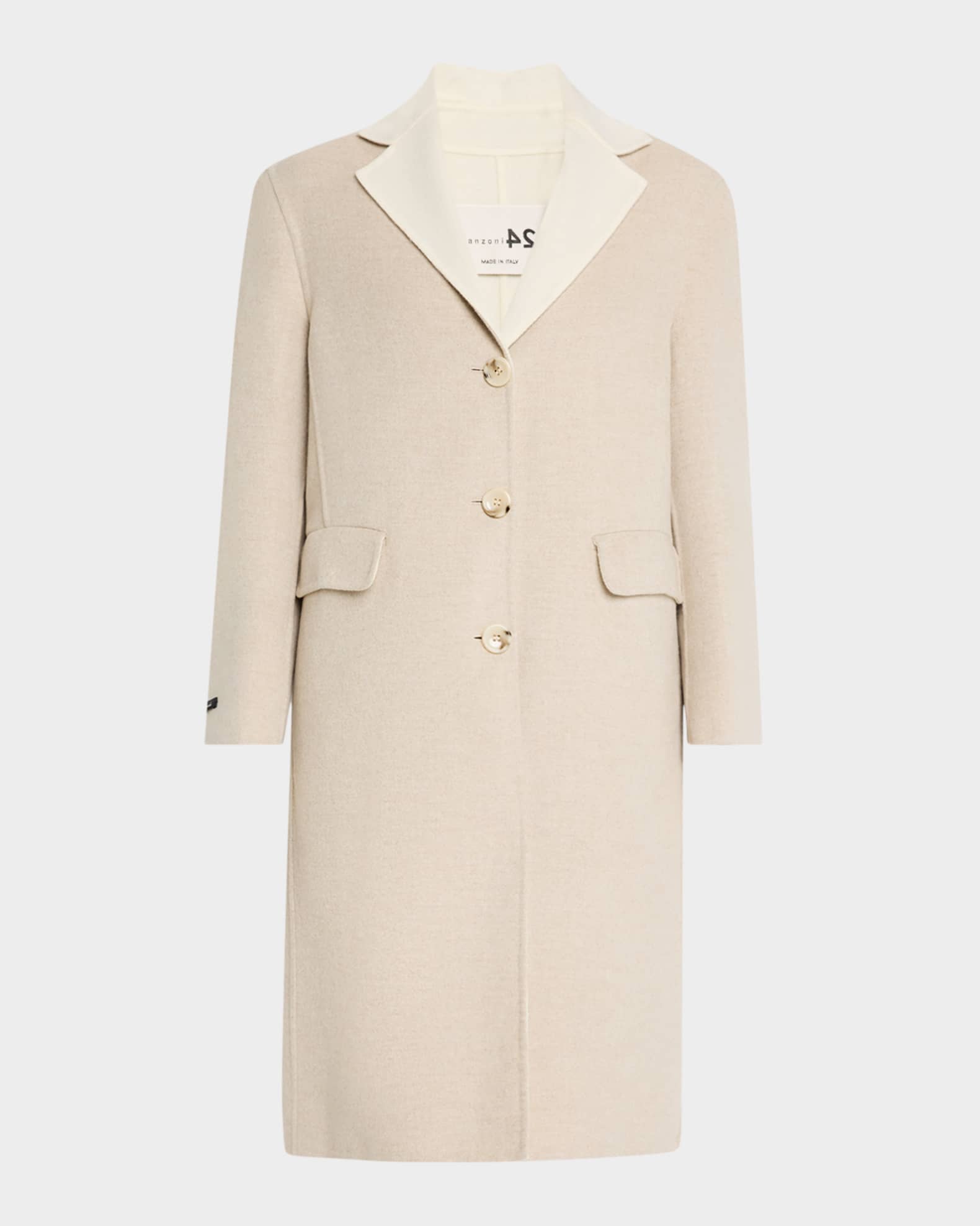 驚きの値段で MANZONI24 Marcus Neiman | Coat Cashmere-Blend Piana Loro ジャケット・アウター