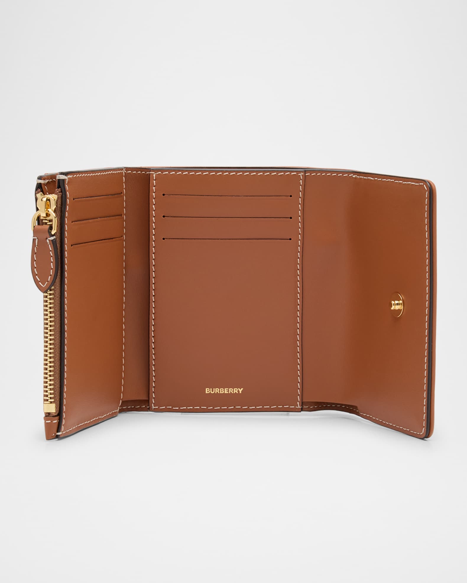折りたたみ財布 BURBERRY LANCASTER WALLET Burberry Lancaster Check Folding Wallet | Neiman Marcus