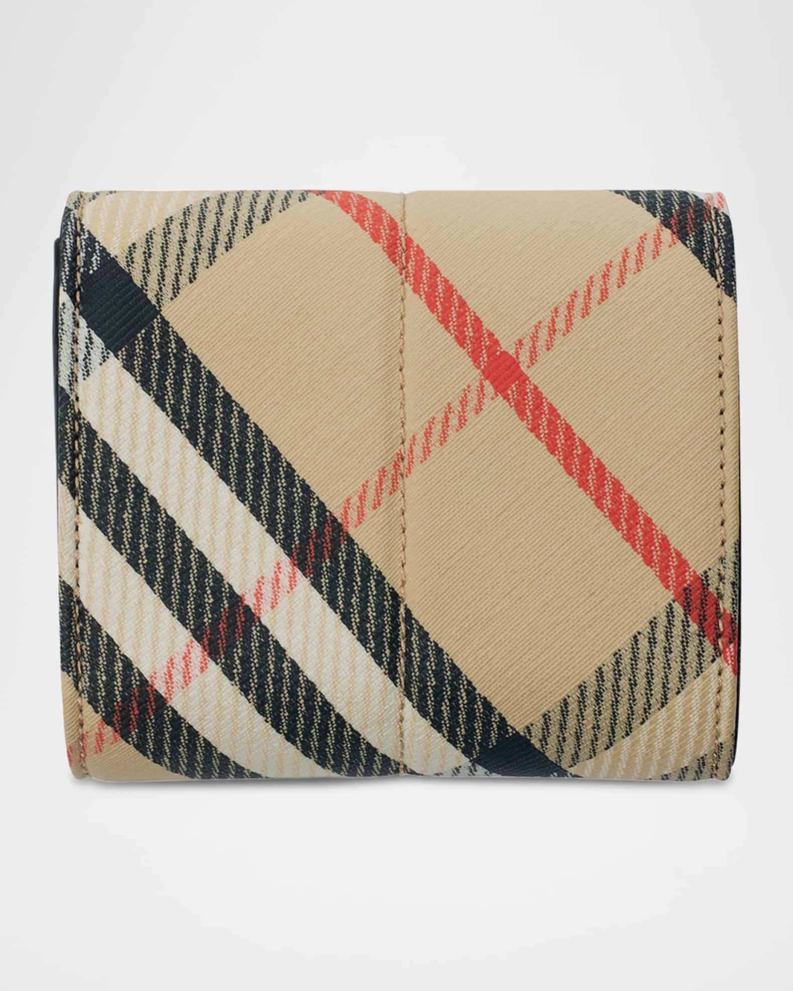Snip Check Trifold Compact Wallet