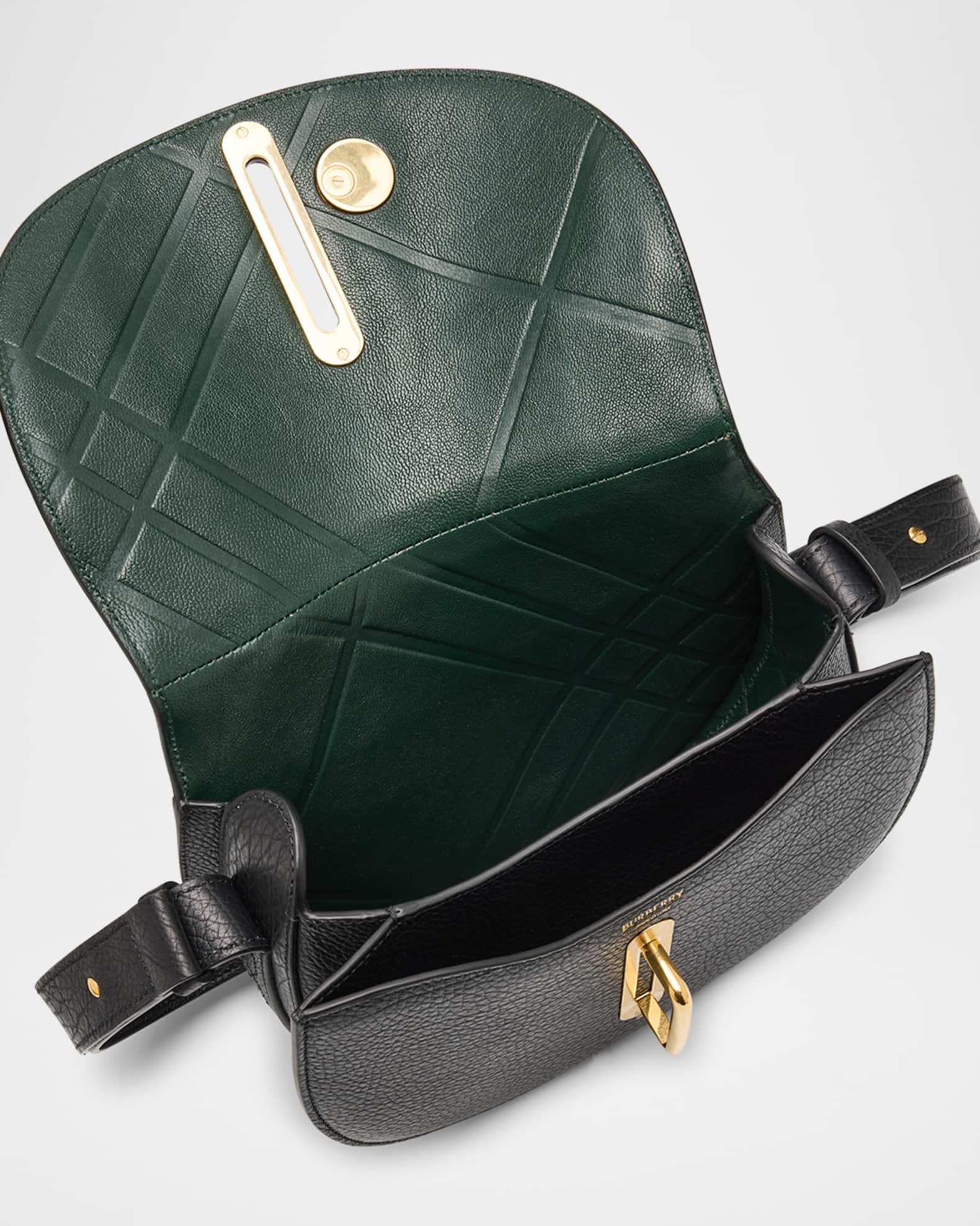 Burberry Rocking Horse Large Leather Crossbody Bag | Neiman