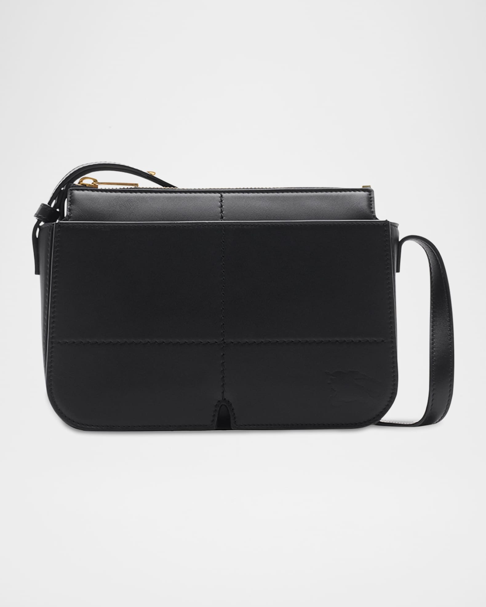 Burberry Snip Zip Leather Crossbody Bag | Neiman Marcus