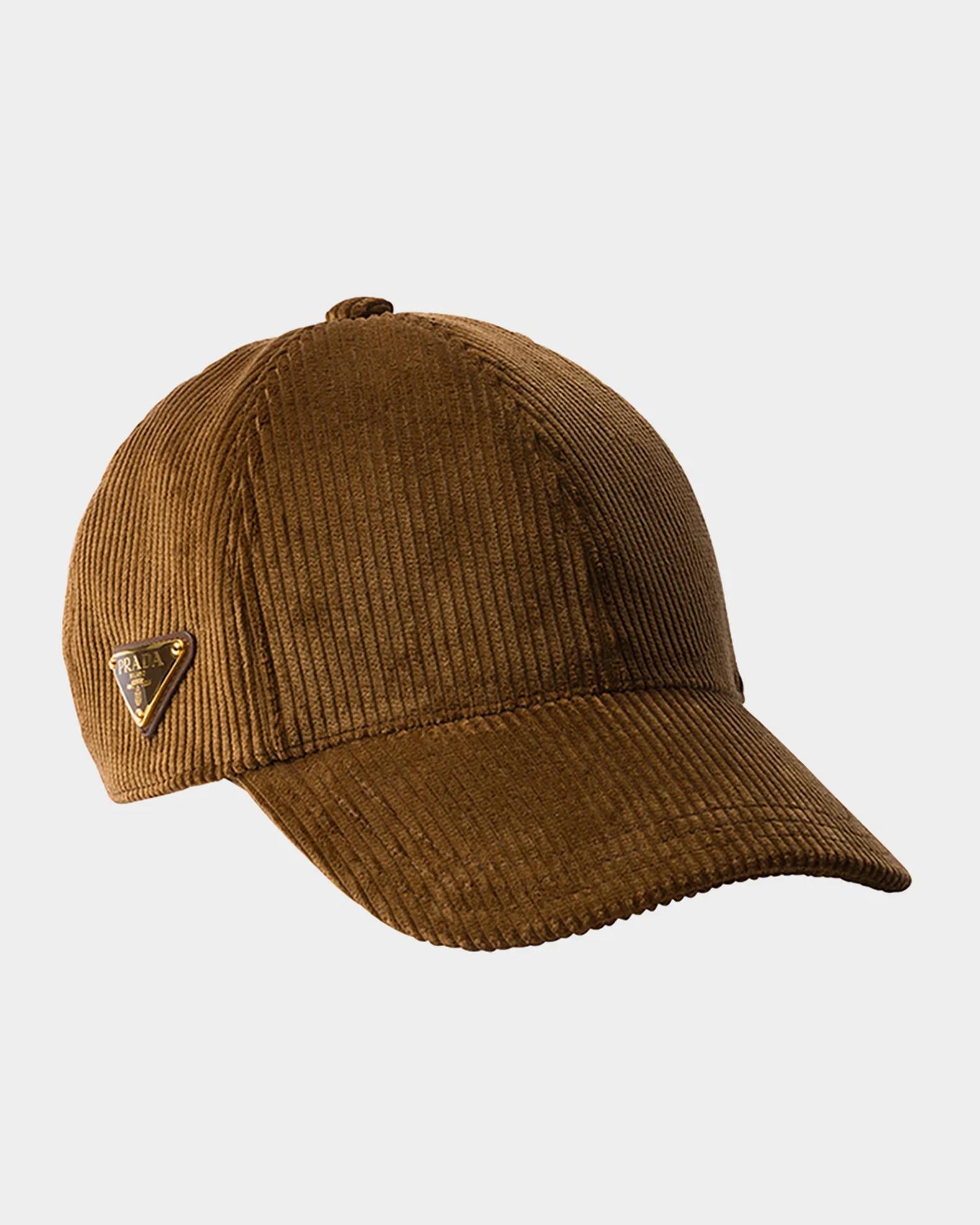 Prada Corduroy Baseball Cap | Neiman Marcus