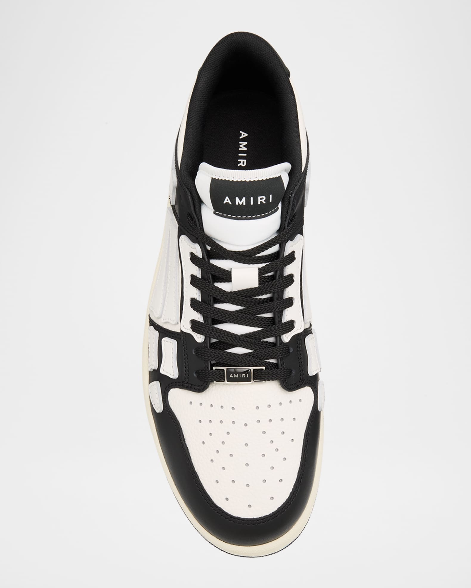 スニーカー Amiri Two-Tone Leather Classic Low Sneakers Amiri Men's Skel Low-Top Two-Tone Leather Sneakers | Neiman
