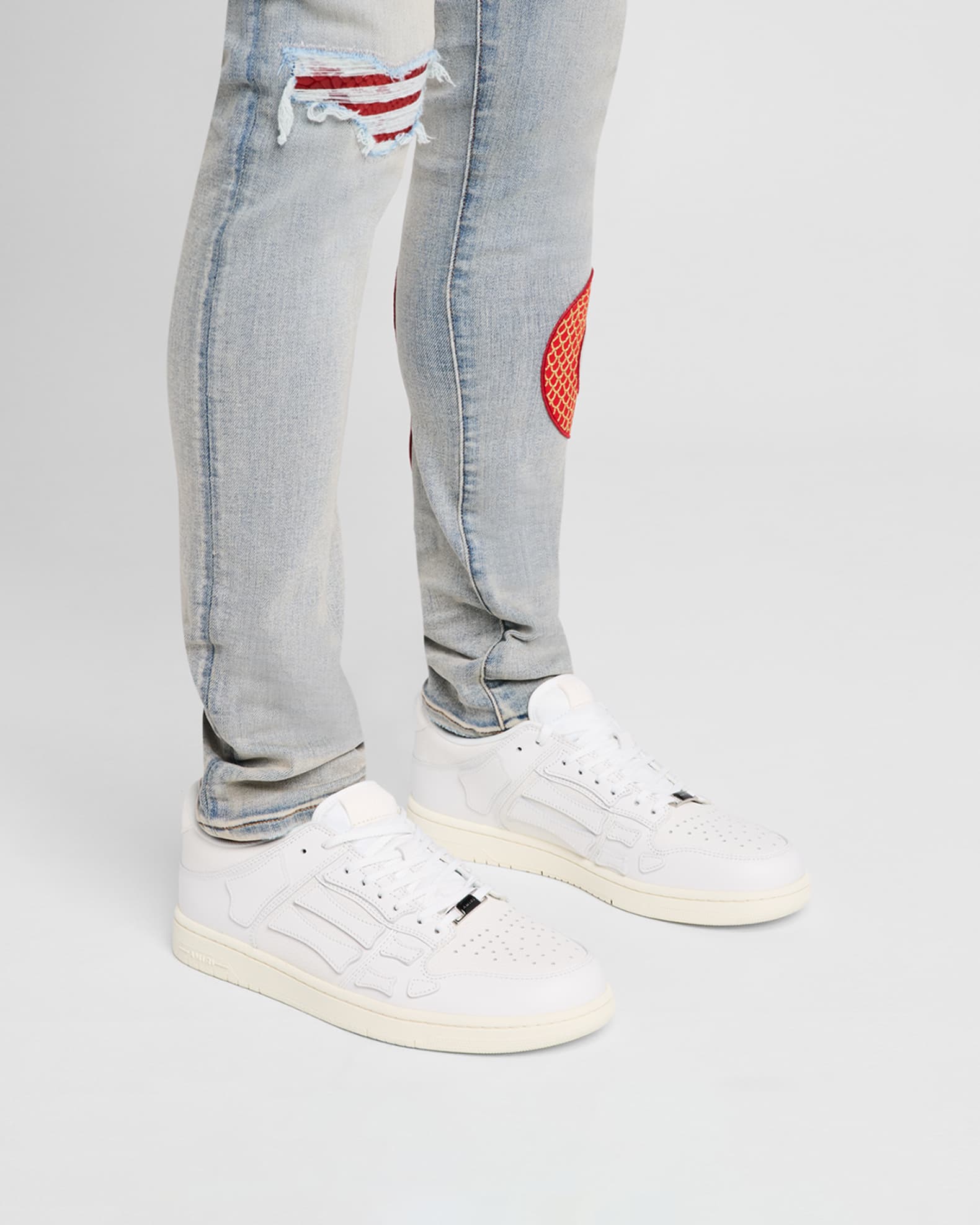 Men's Skel Top Leather Sneakers 1