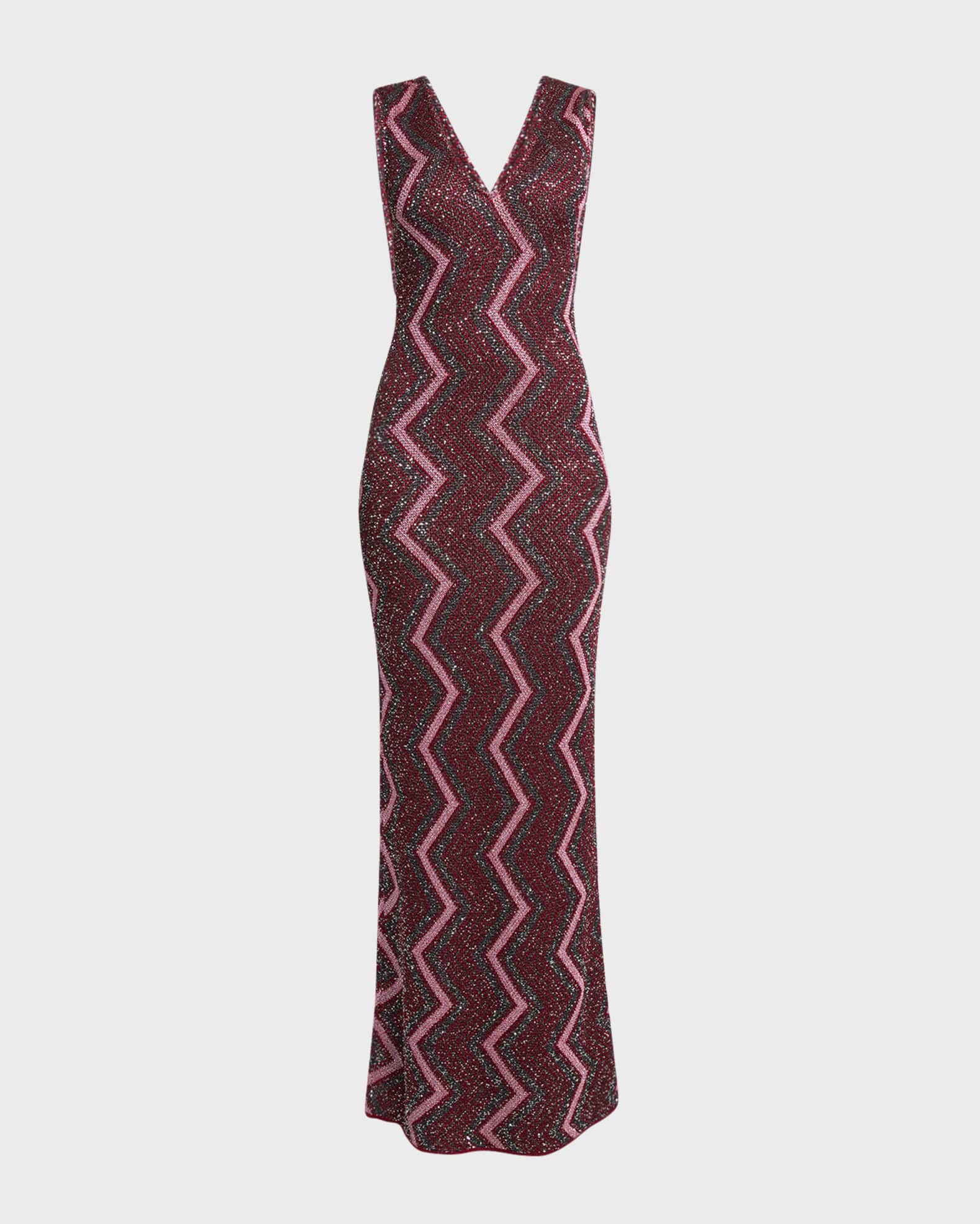 M missoni lurex maxi dress store