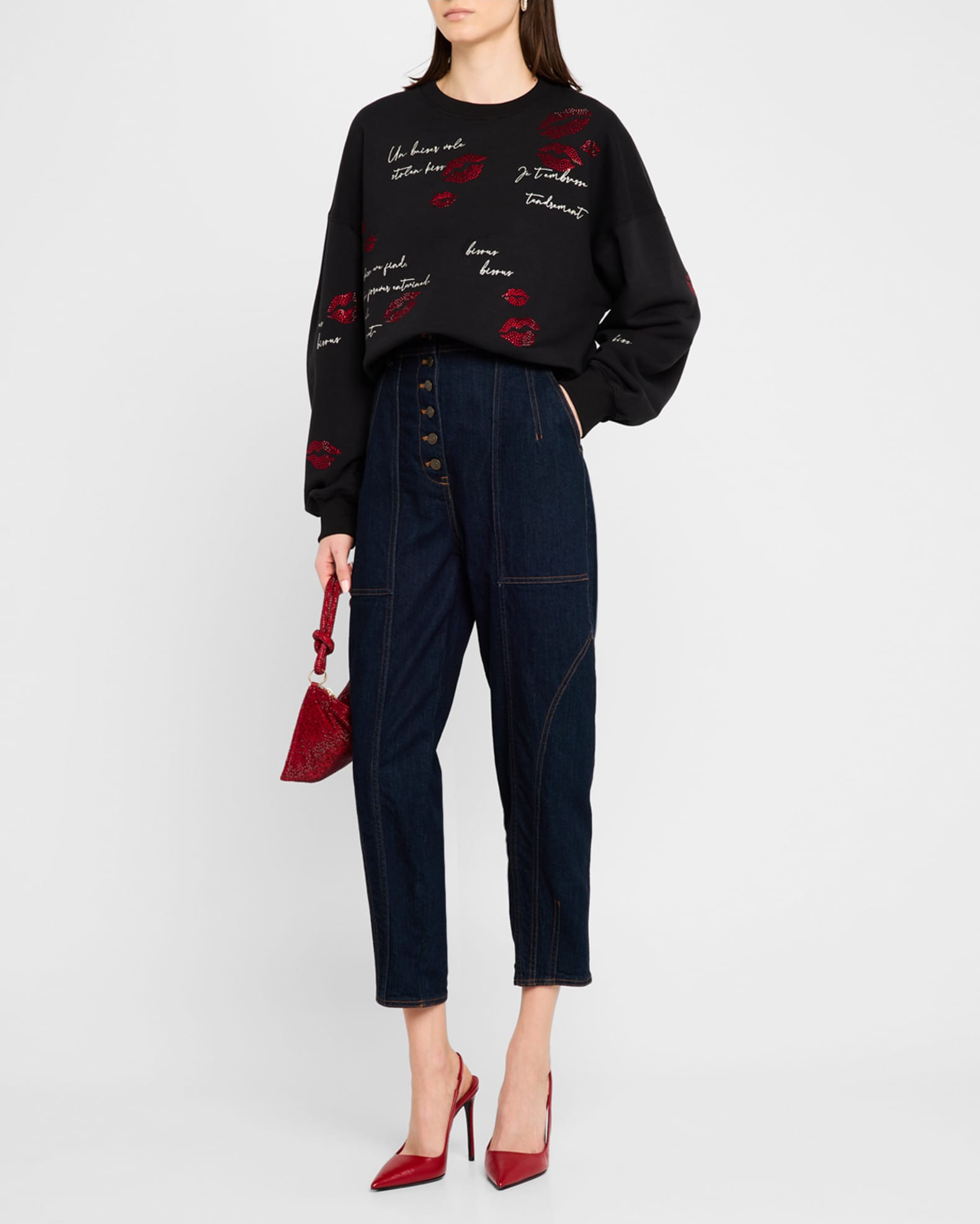 Brandy Kissing Booth Sequined Pullover 1