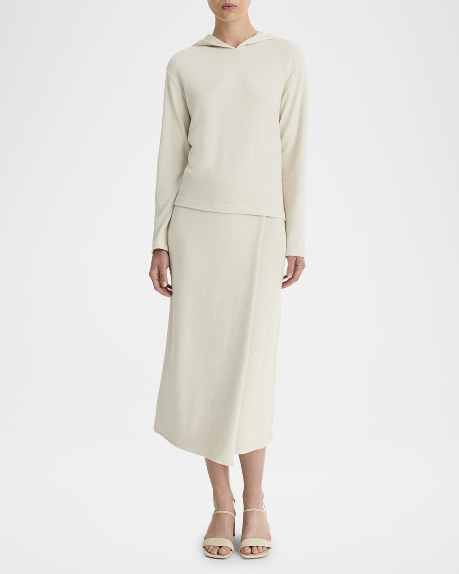 Vince Cozy Long Sleeve Hoodie Neiman Marcus
