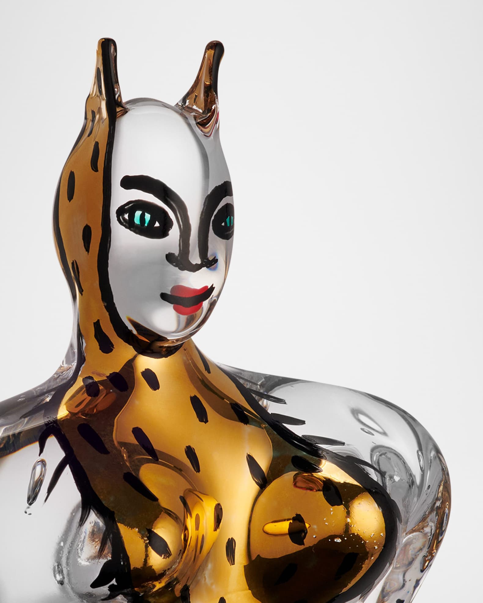 Kosta Boda "House God, 2023" Decorative Object by Ulrica HydmanVallien