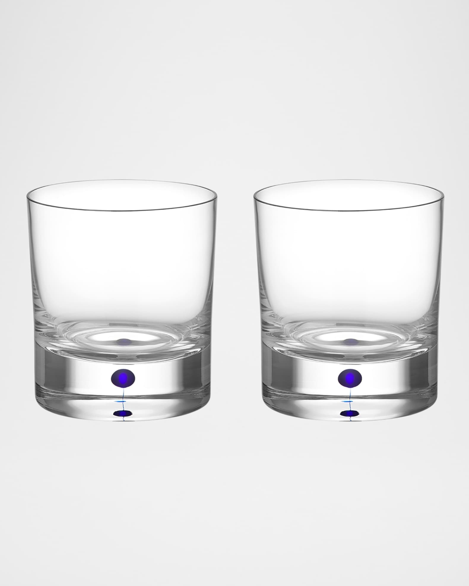 Intermezzo Blue Old-Fashioned Glasses, Set of 2 0