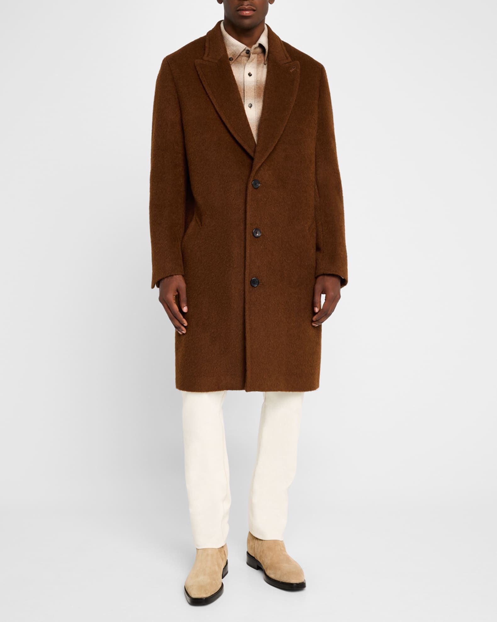 Cardinal of canada double mock wool blend neck coat sales