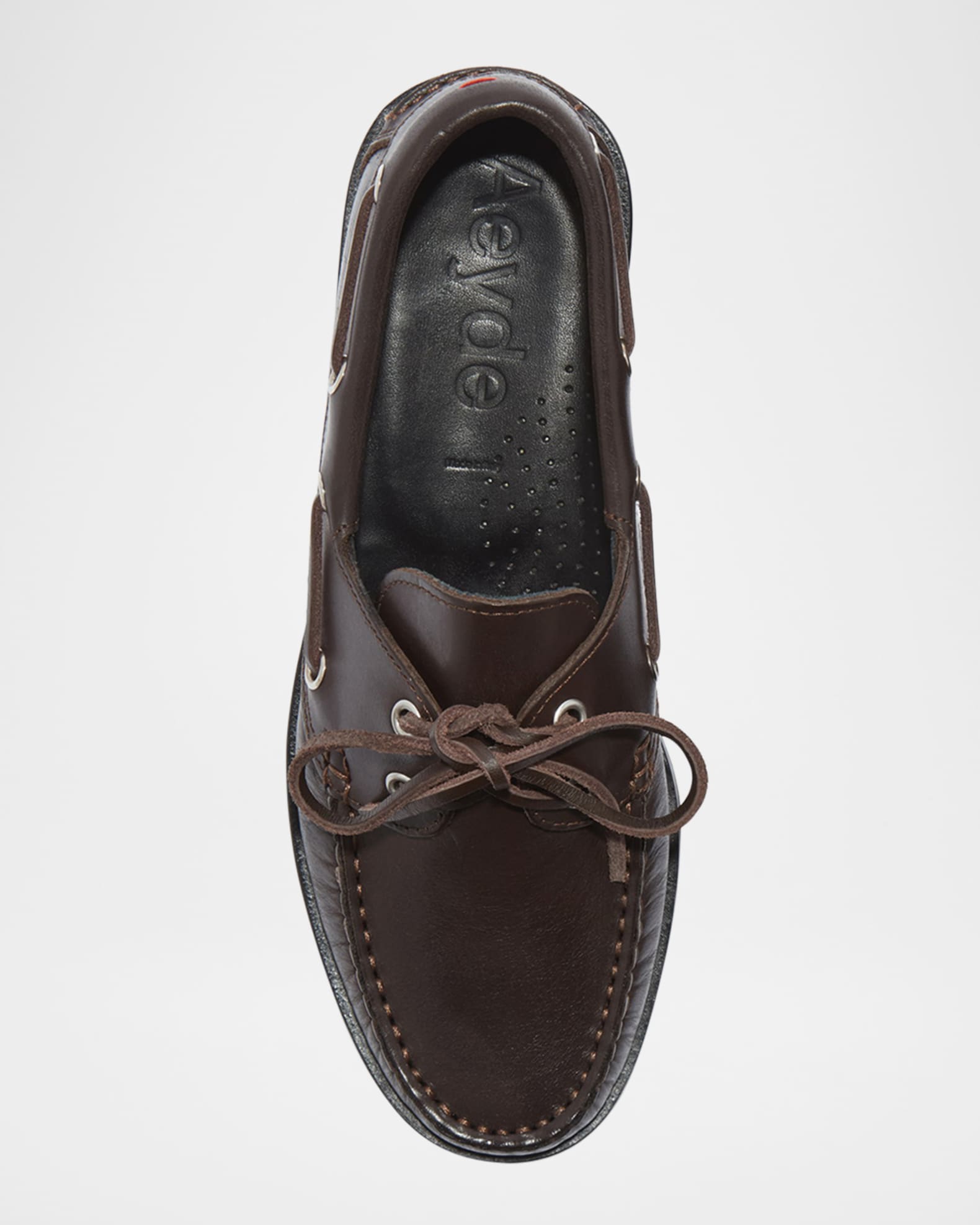 Aeyde Harris Calfskin Lace-Up Loafers | Neiman Marcus