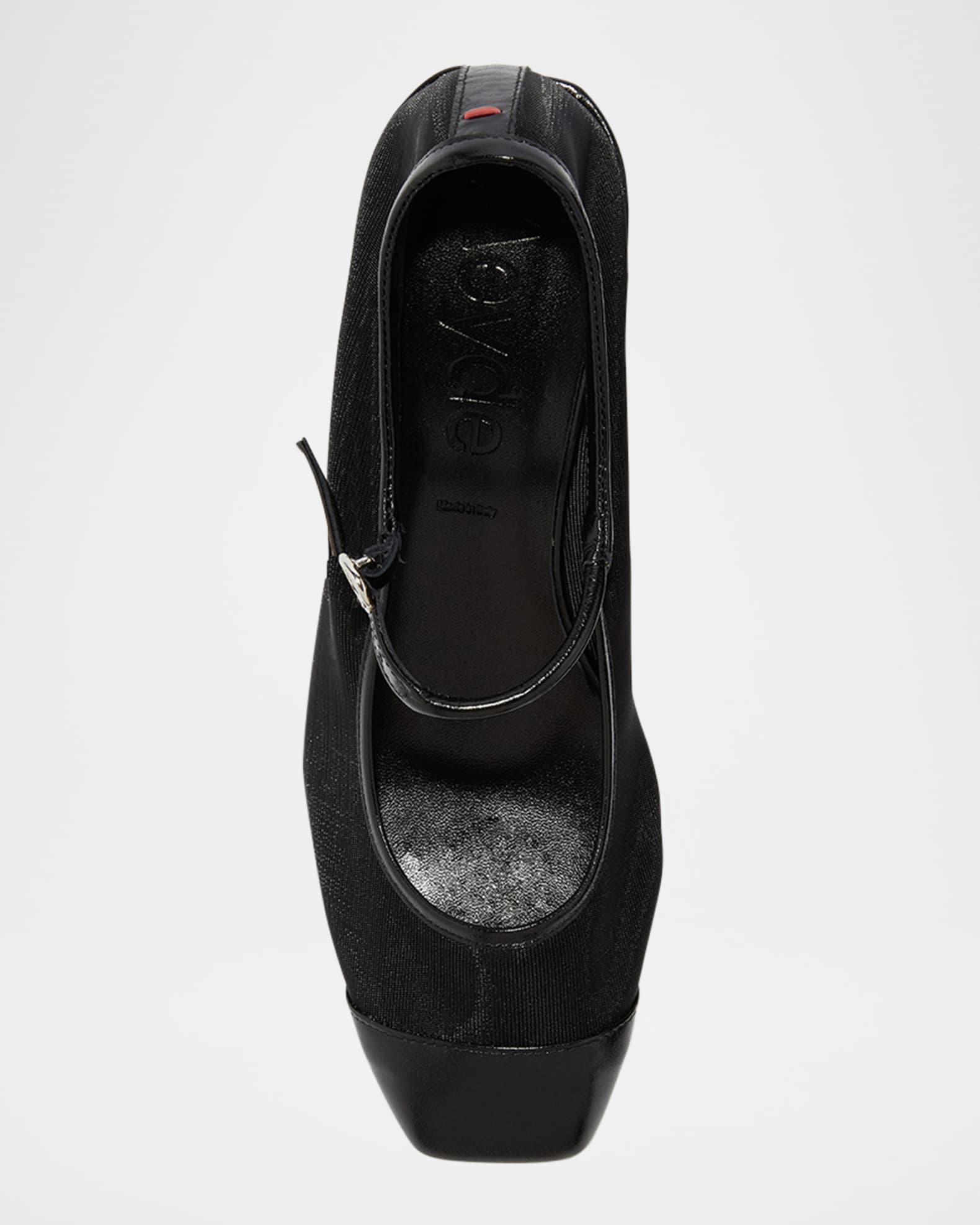 Aeyde Aline Mesh Square-Toe Mary Jane Pumps | Neiman Marcus