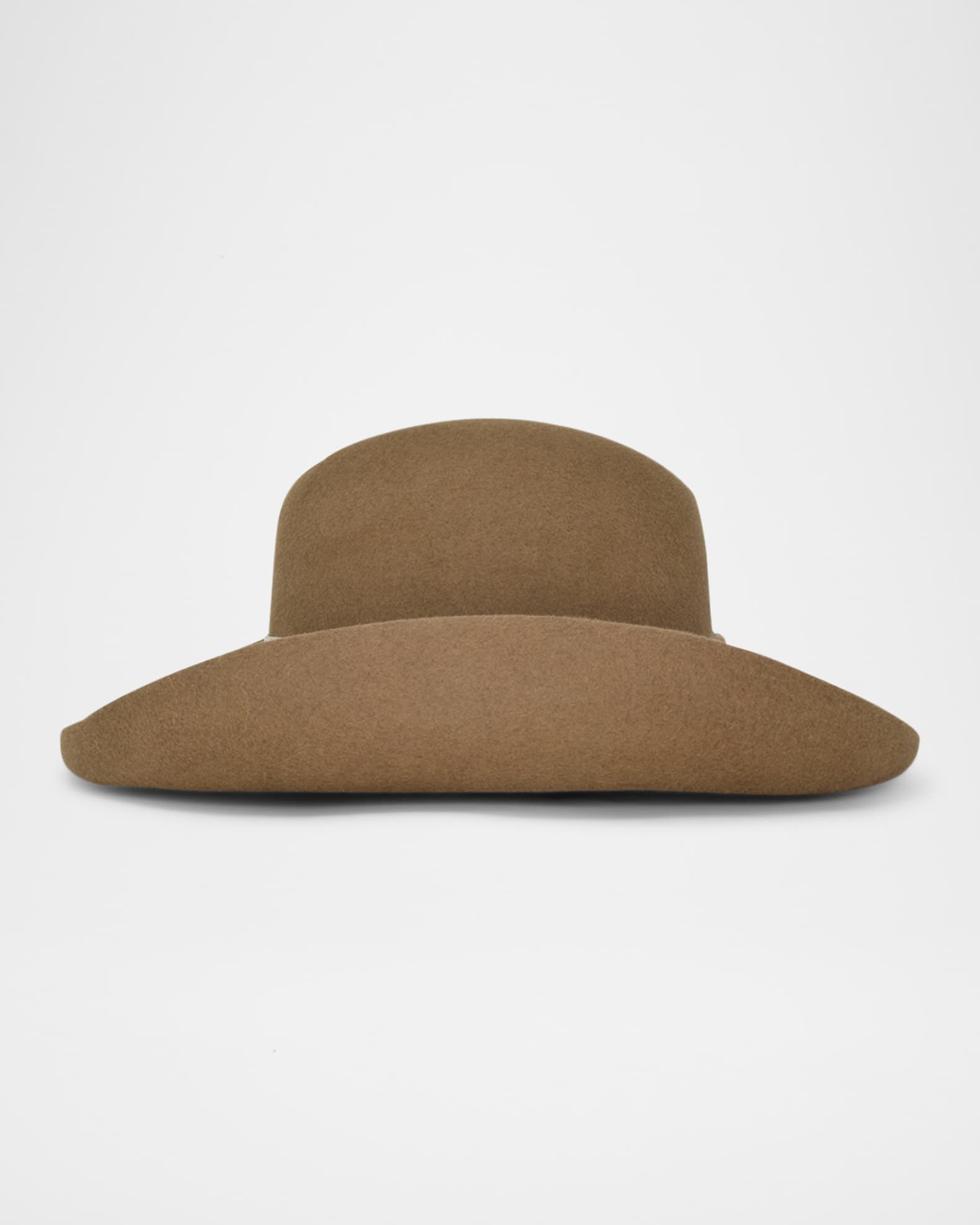 Belle Silk Felt Fedora Hat 1