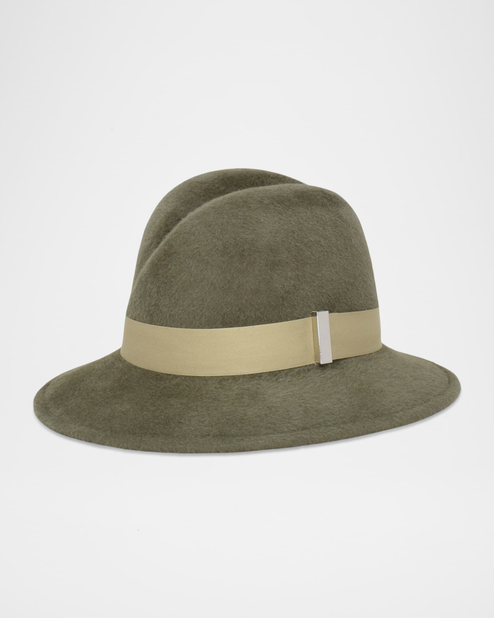 Nell Rabbit Hair Fedora Hat 1