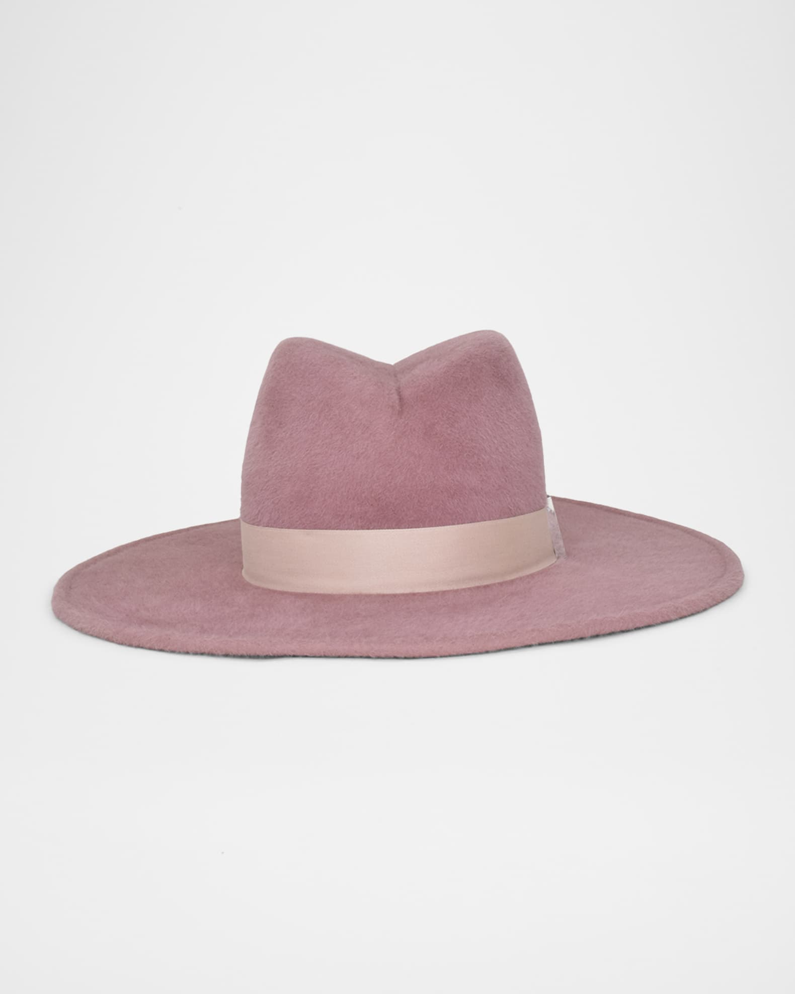 Jeanne Rabbit Hair Fedora Hat 0