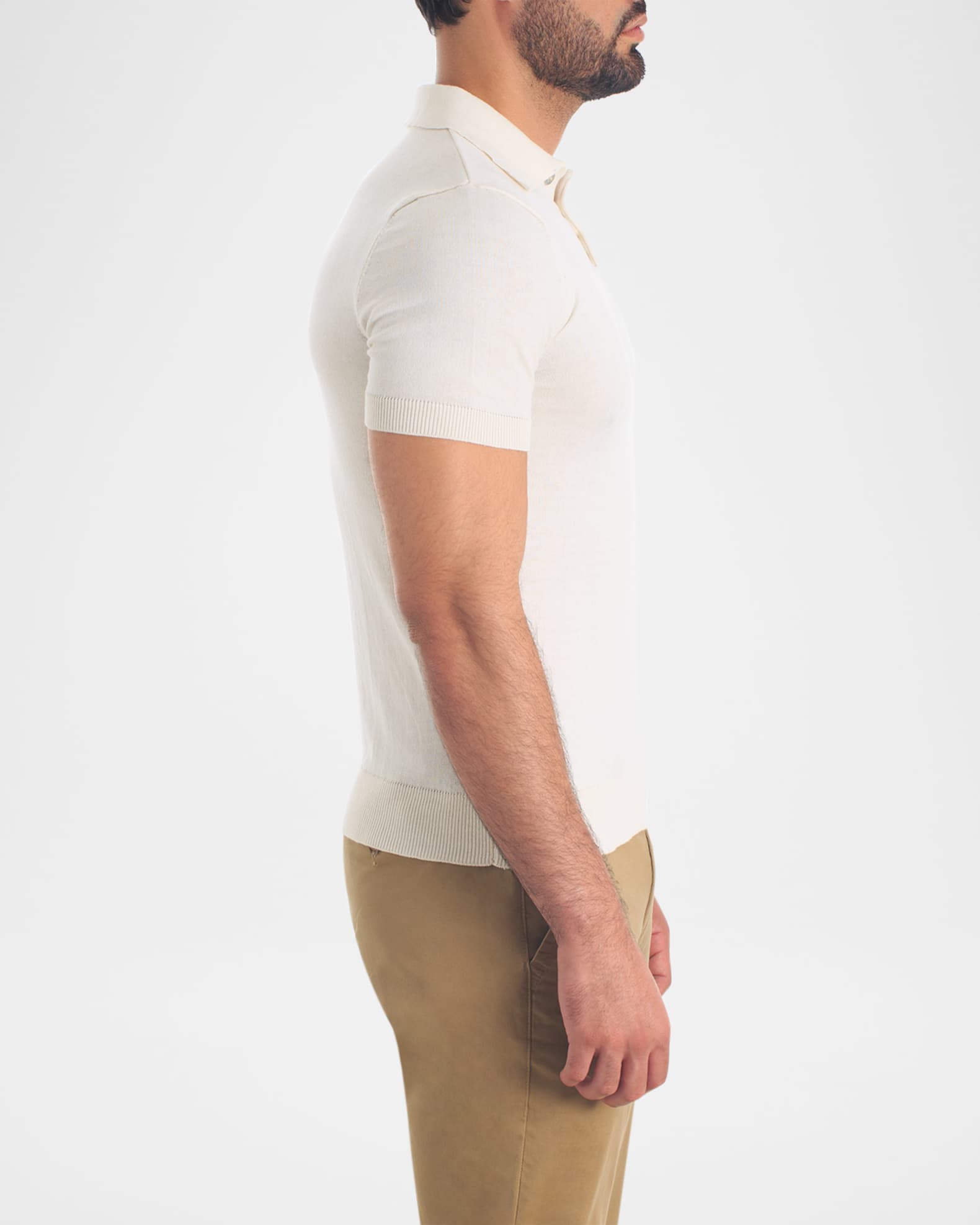 Jared Lang Men's Pima Cotton Polo Shirt | Neiman Marcus