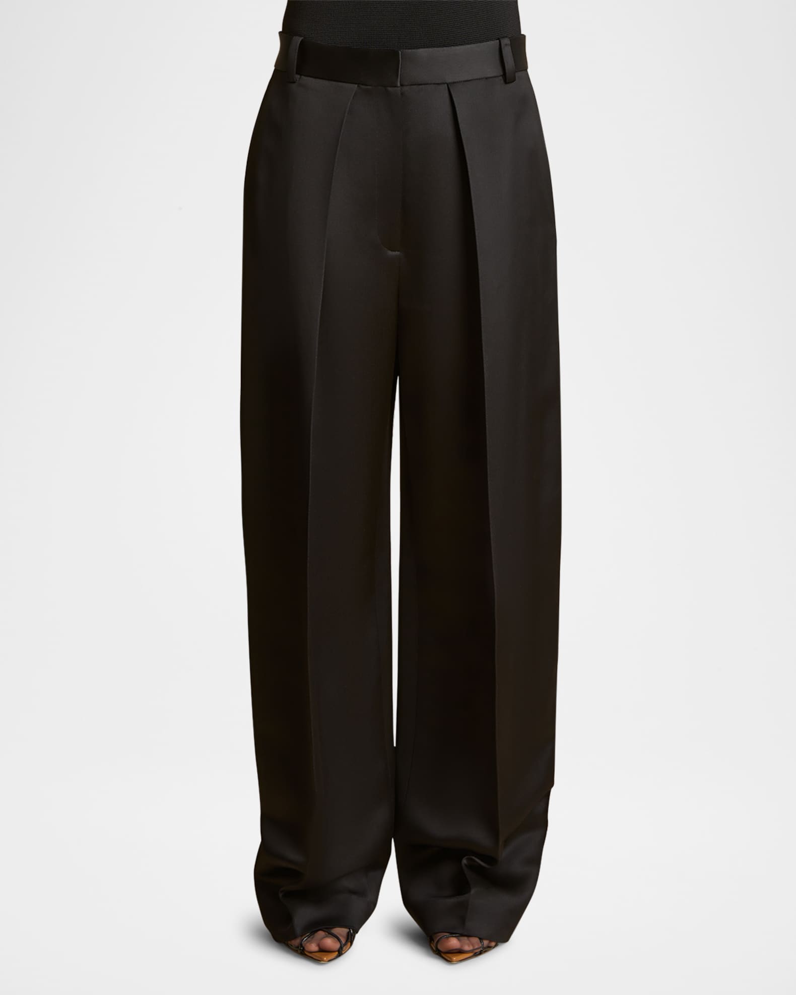 Marinta Pintuck Wide Leg Pants 1