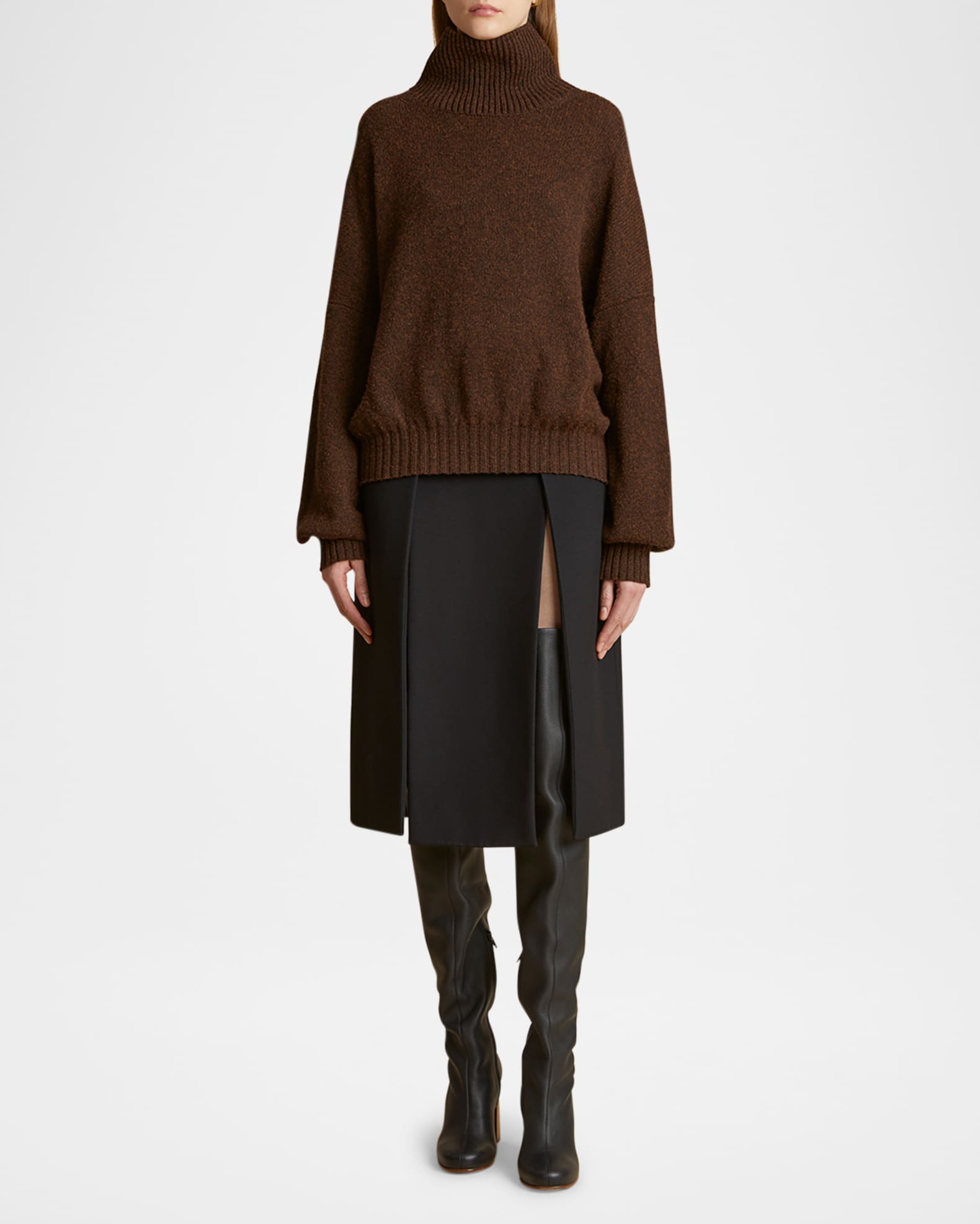 Morris Turtleneck Cashmere Sweater 1